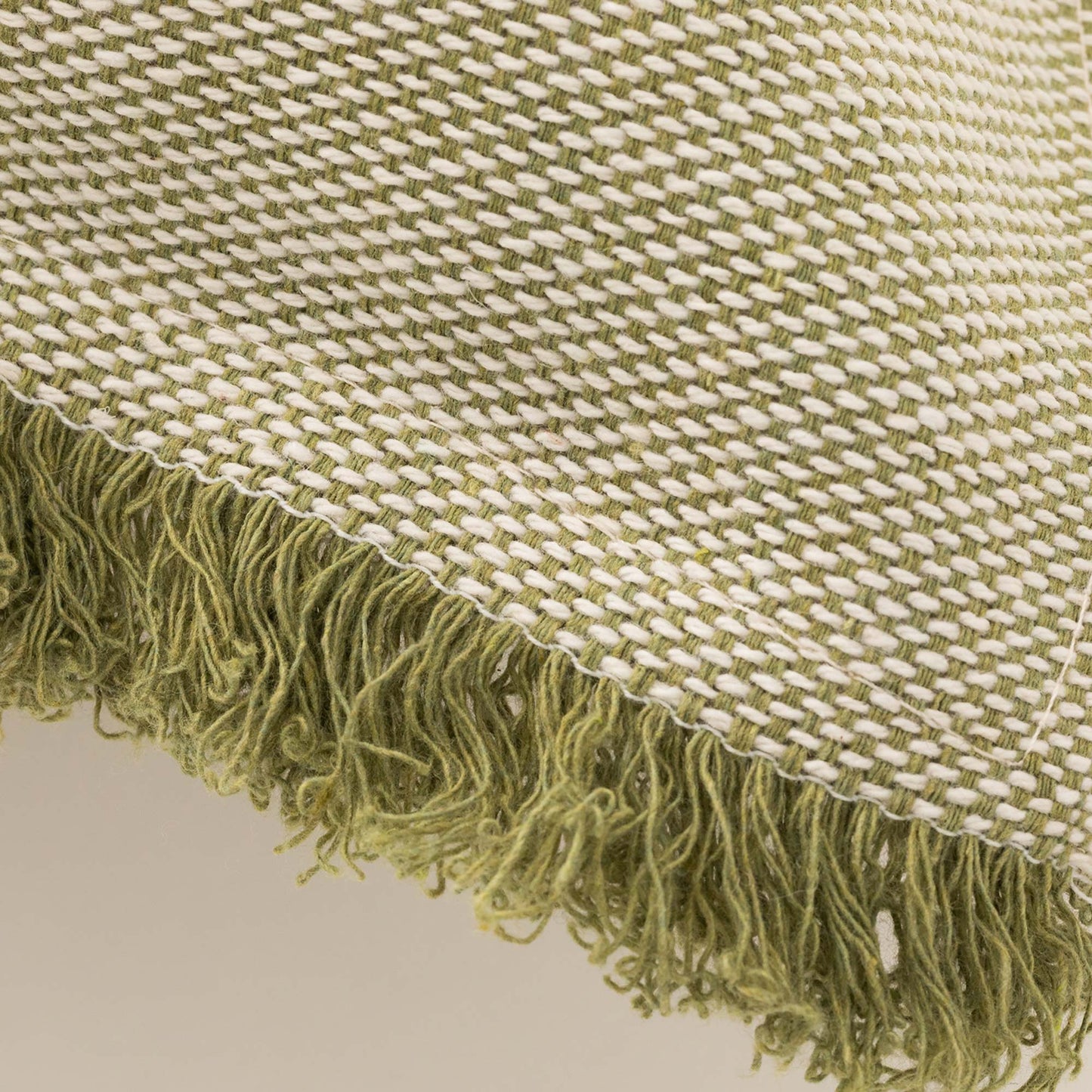 PACK 2 HOUSSES DE COUSSIN À FRANGES