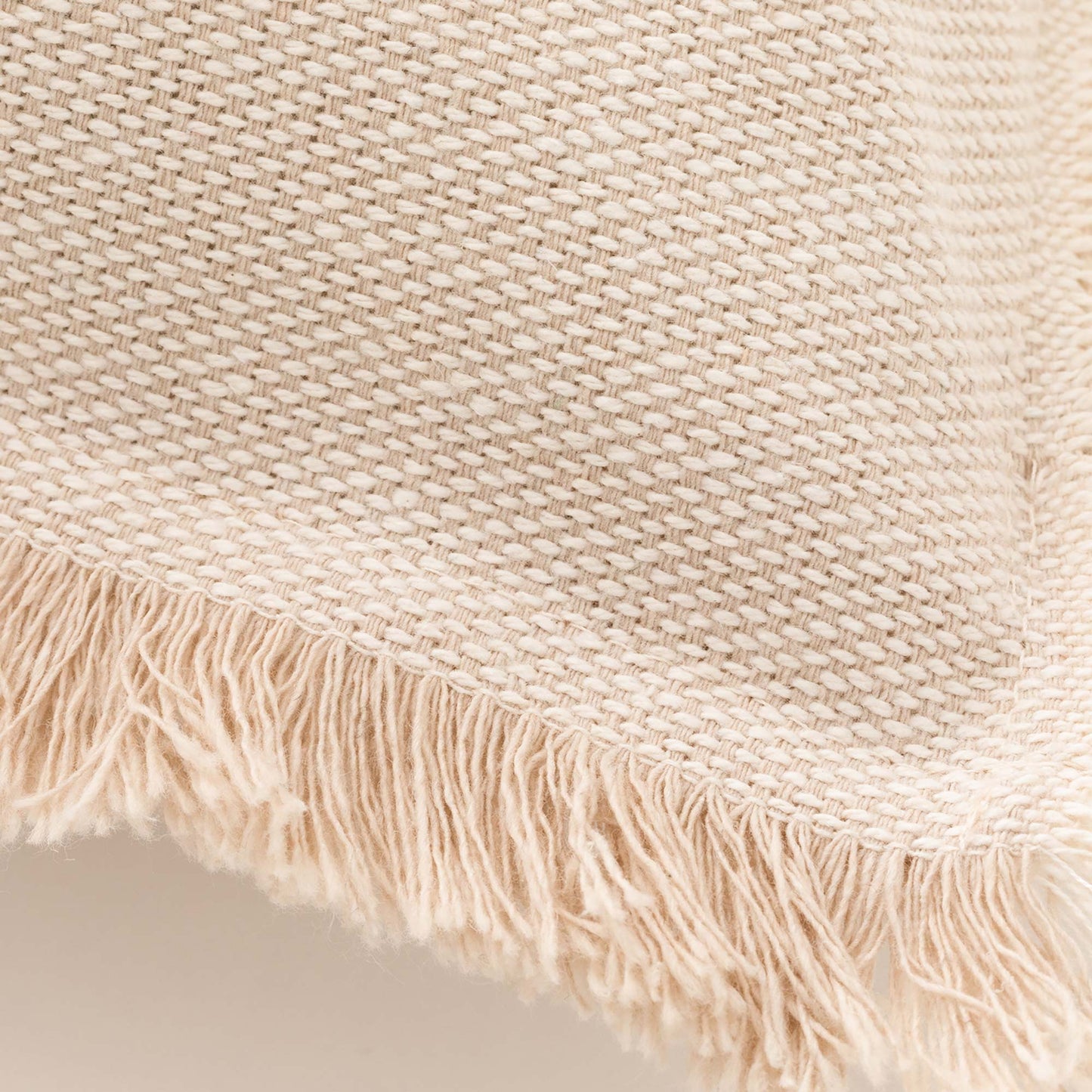 PACK 2 HOUSSES DE COUSSIN À FRANGES