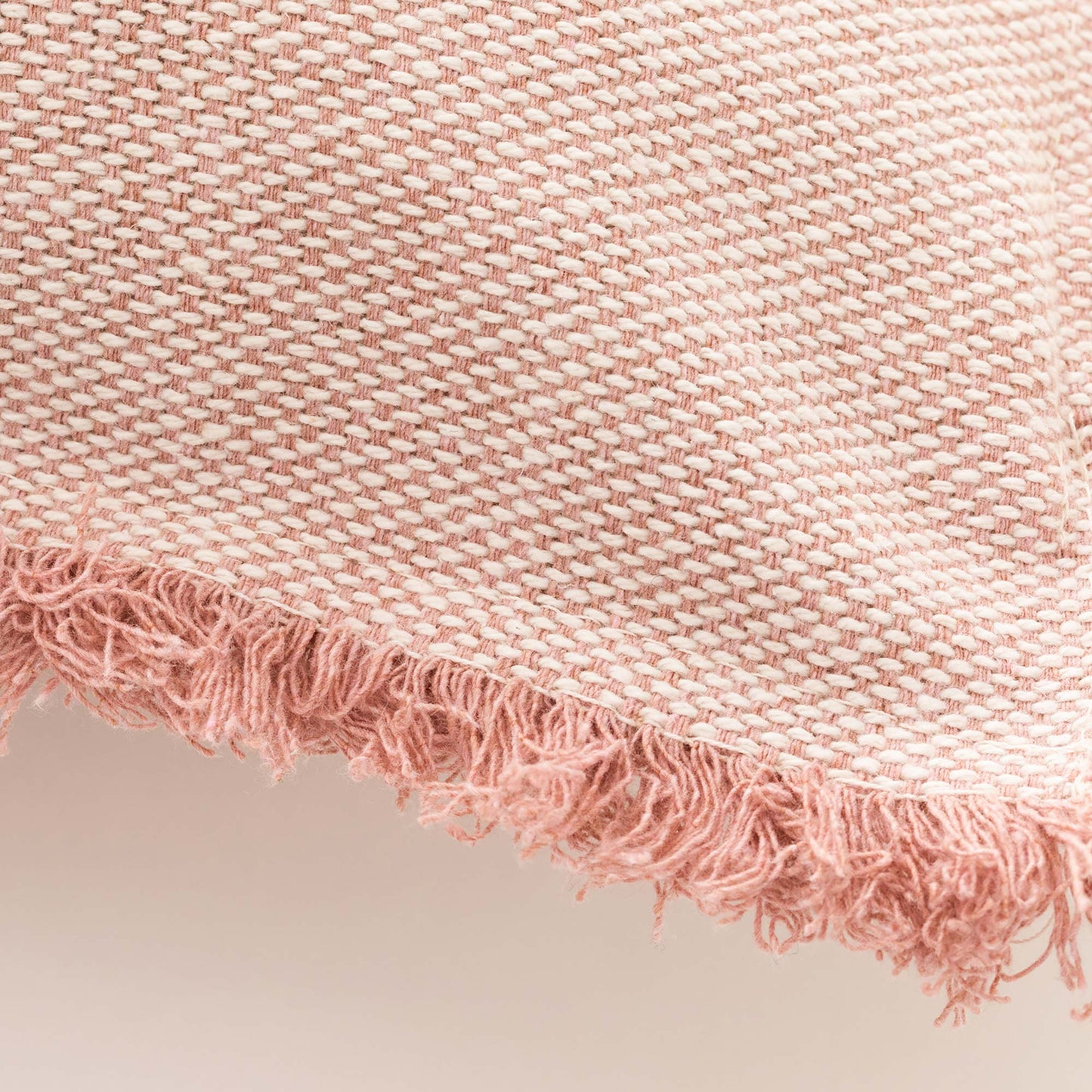 PACK 2 HOUSSES DE COUSSIN À FRANGES