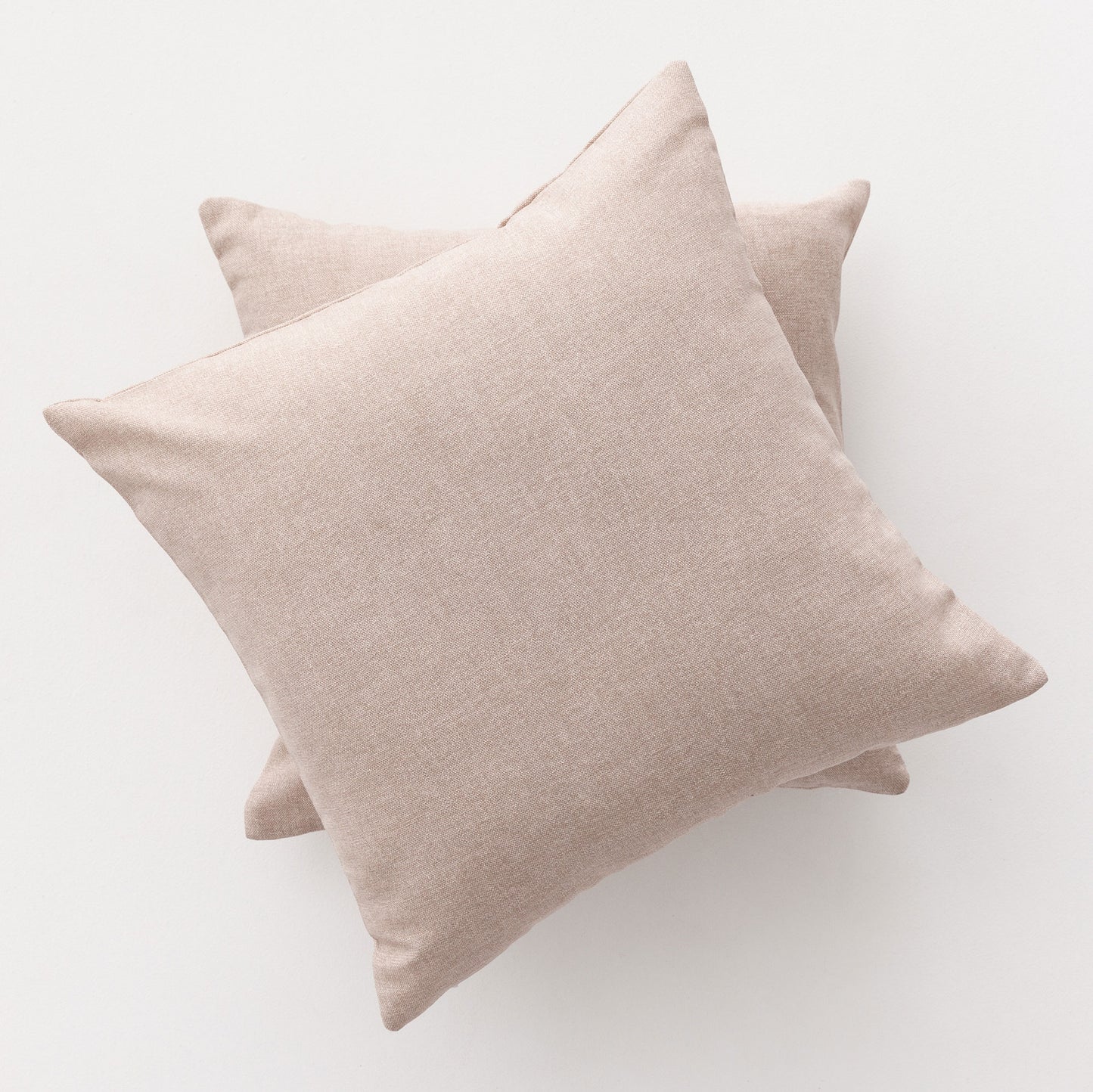 LOT DE 2 HOUSSES DE COUSSIN UNIES
