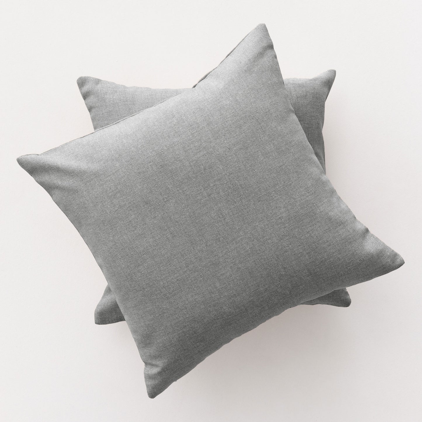 LOT DE 2 HOUSSES DE COUSSIN UNIES