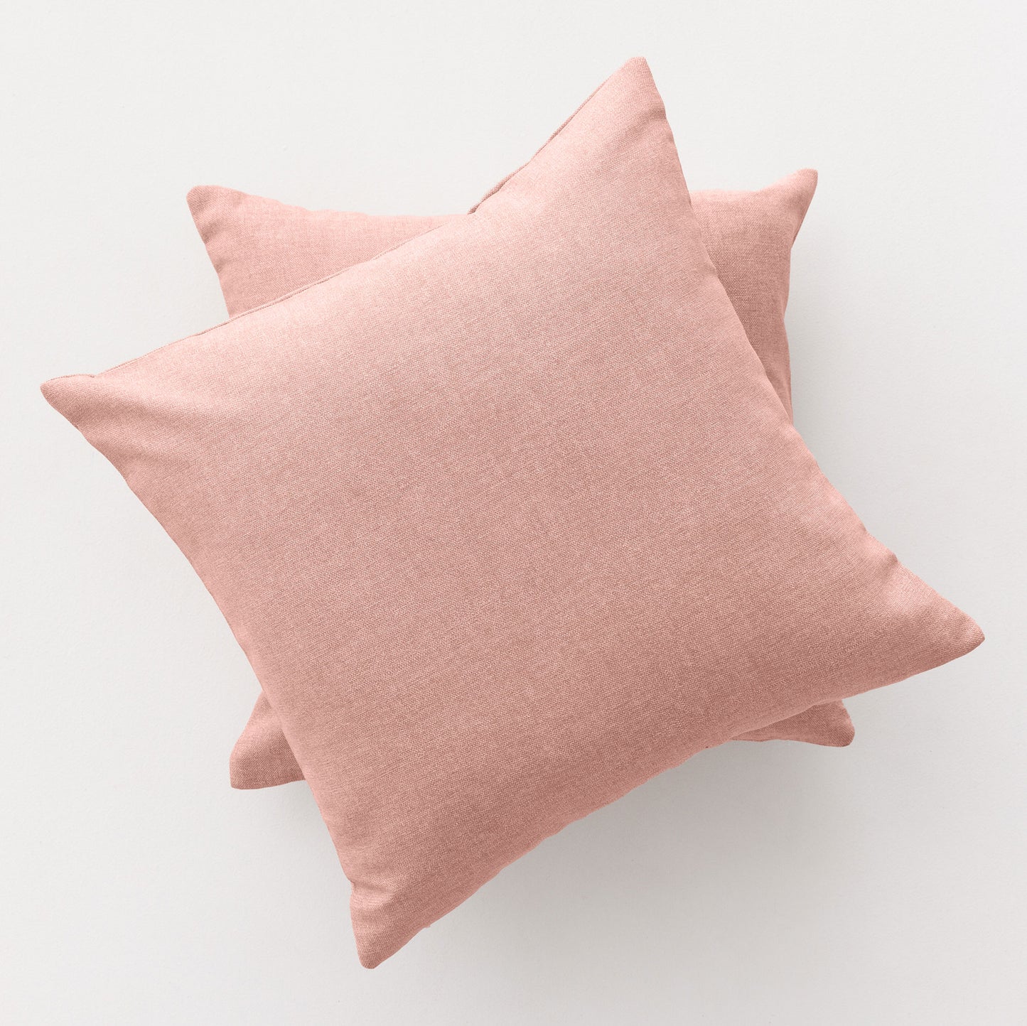LOT DE 2 HOUSSES DE COUSSIN UNIES