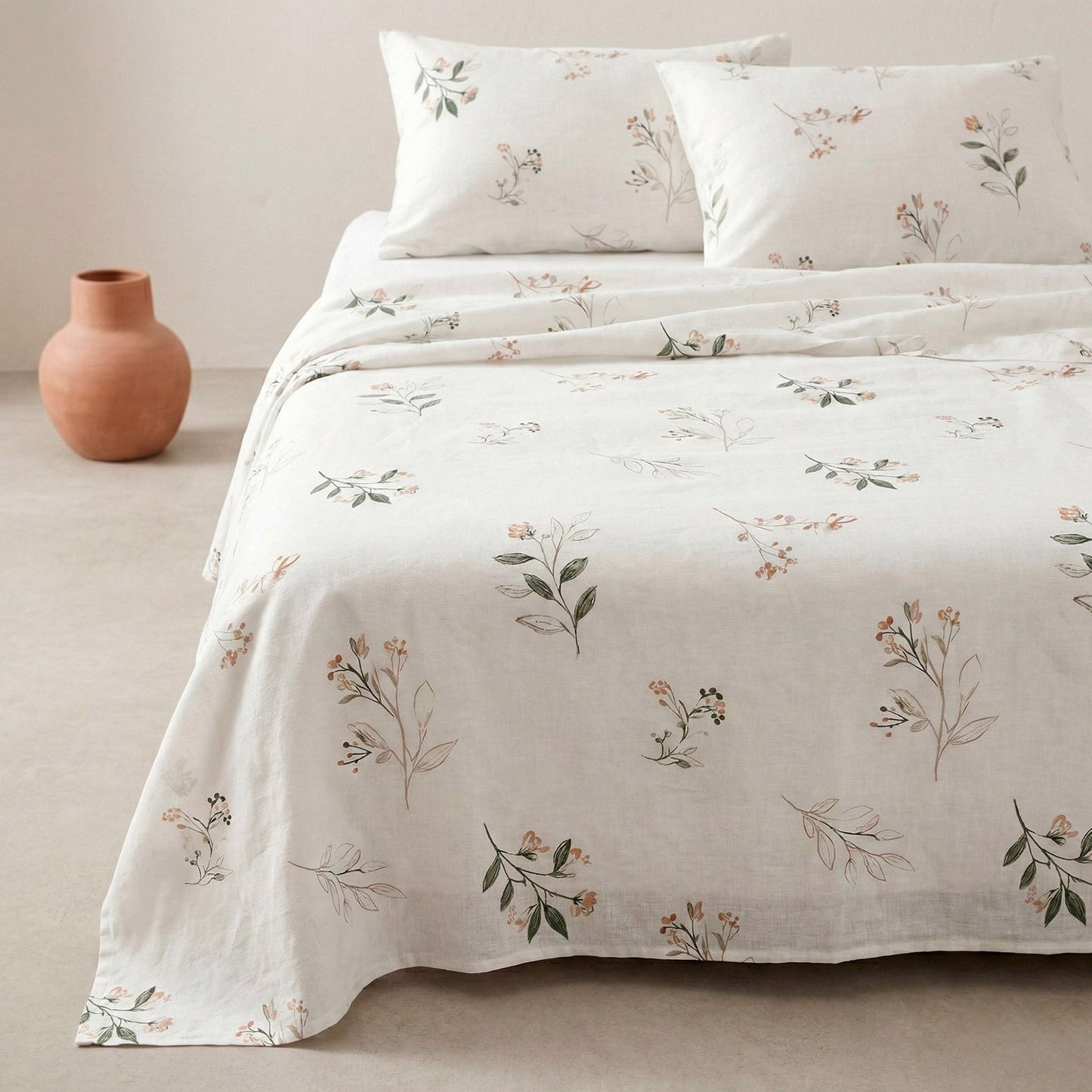 JUEGO DE SÁBANAS FLORAL