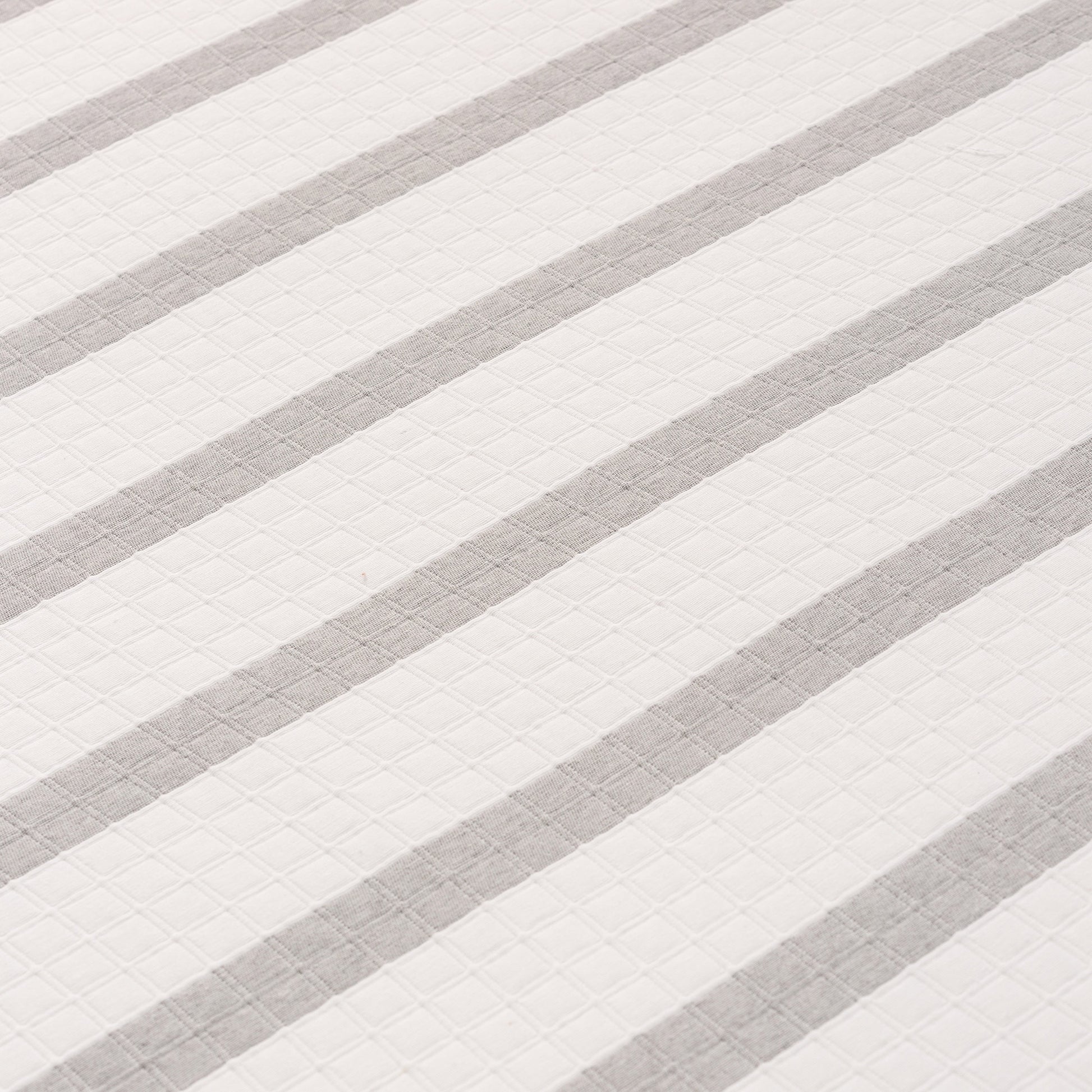 COLCHA ALGODÓN CON TEXTURA DE RAYAS