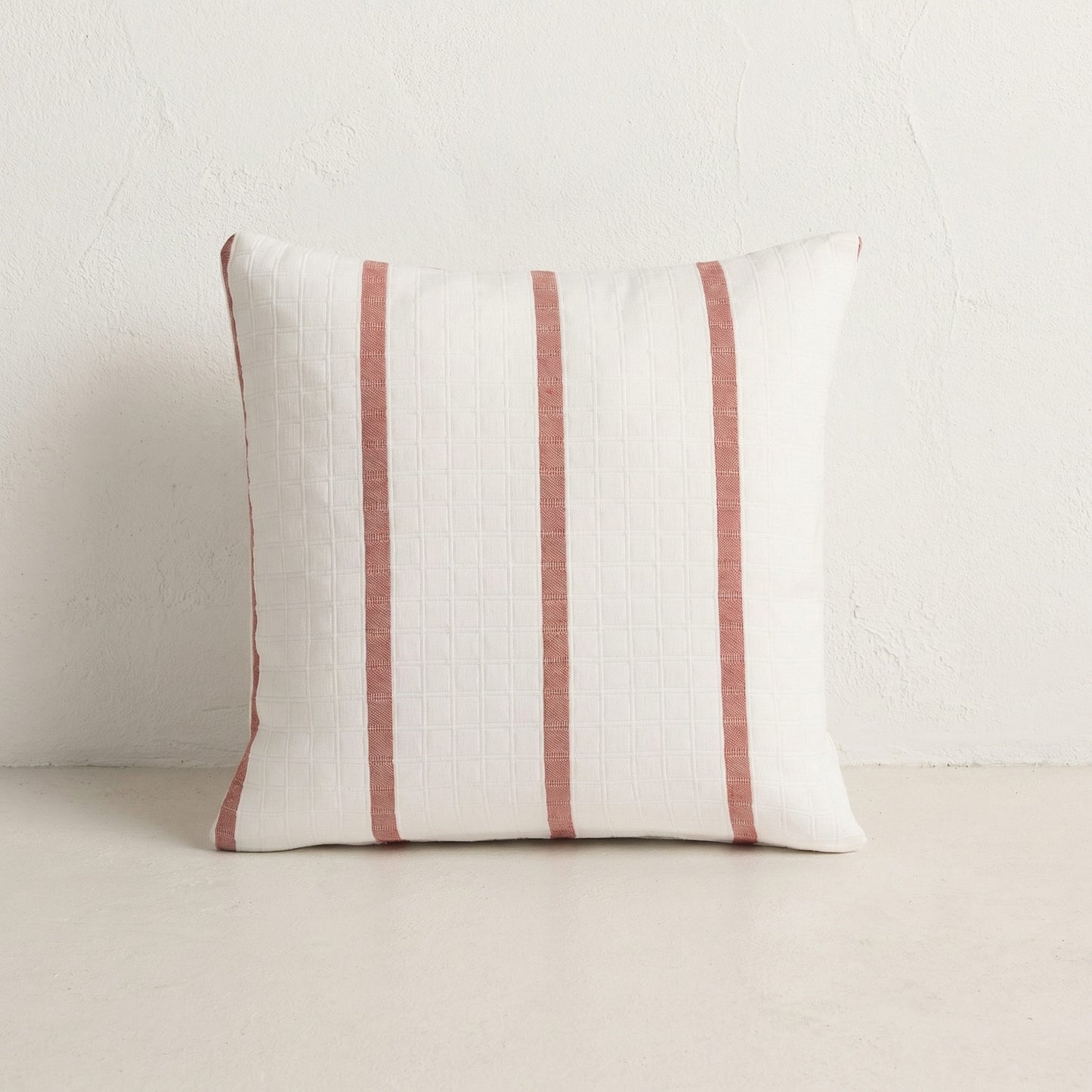 PACK DE 2 HOUSSES DE COUSSIN À RAYURES