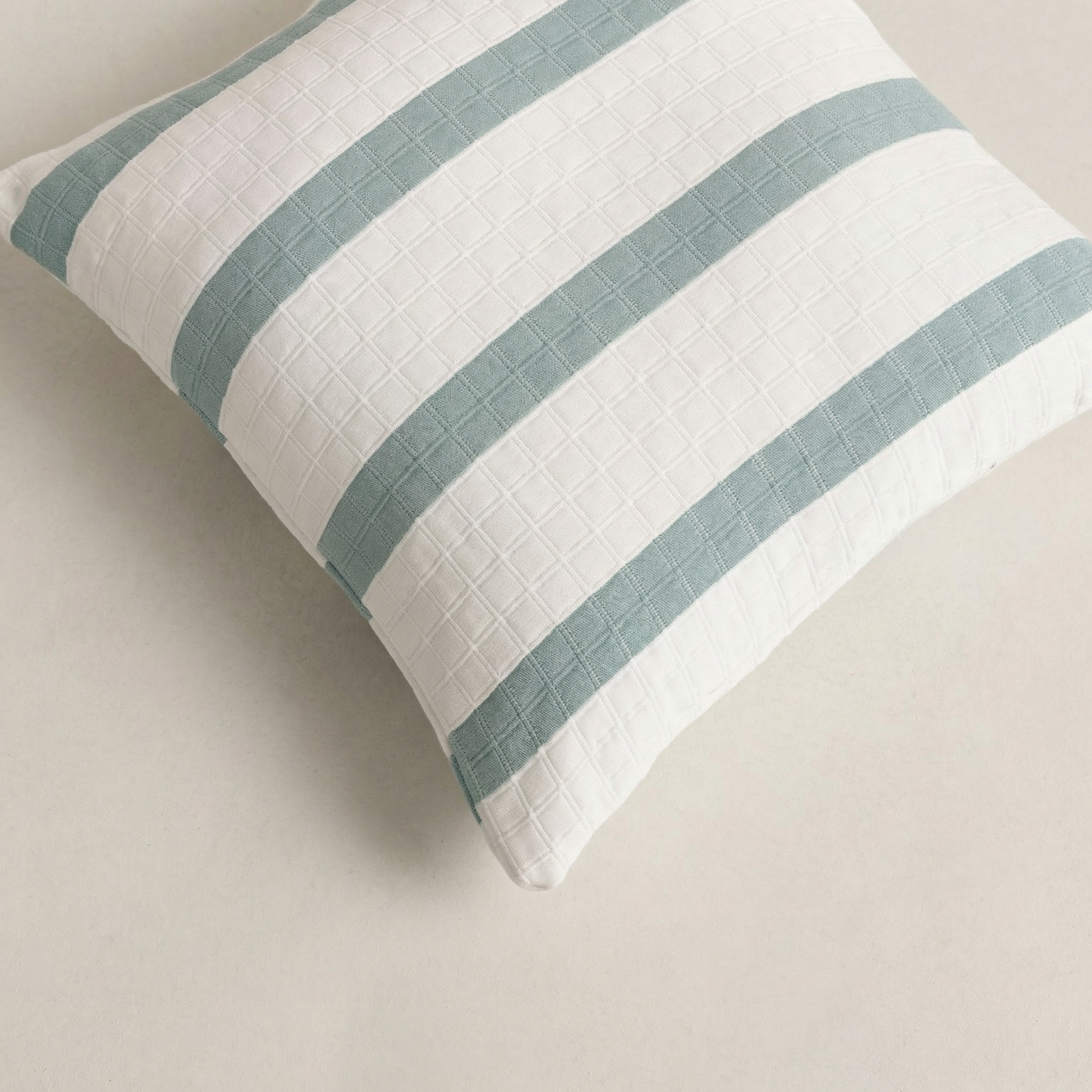 PACK DE 2 HOUSSES DE COUSSIN À RAYURES