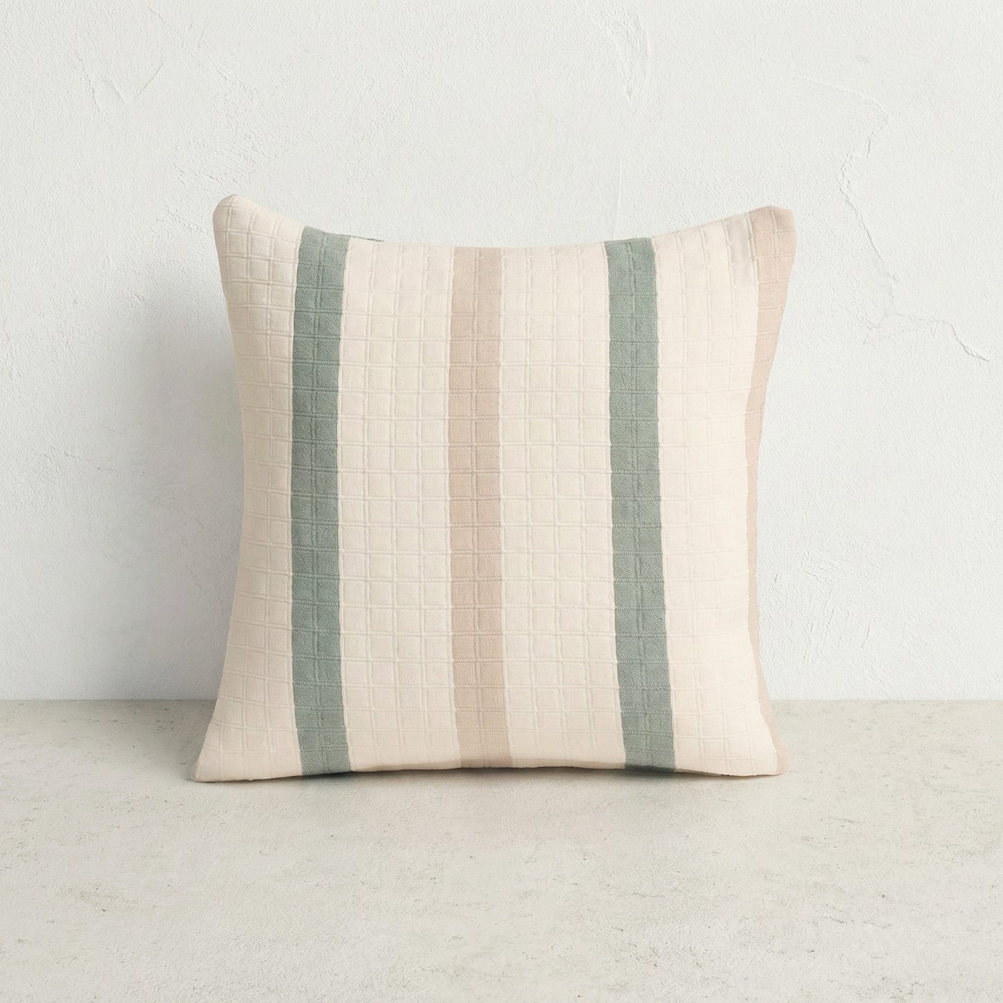 PACK DE 2 HOUSSES DE COUSSIN À RAYURES