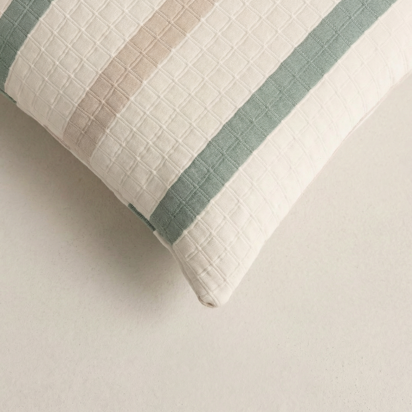 PACK DE 2 HOUSSES DE COUSSIN À RAYURES