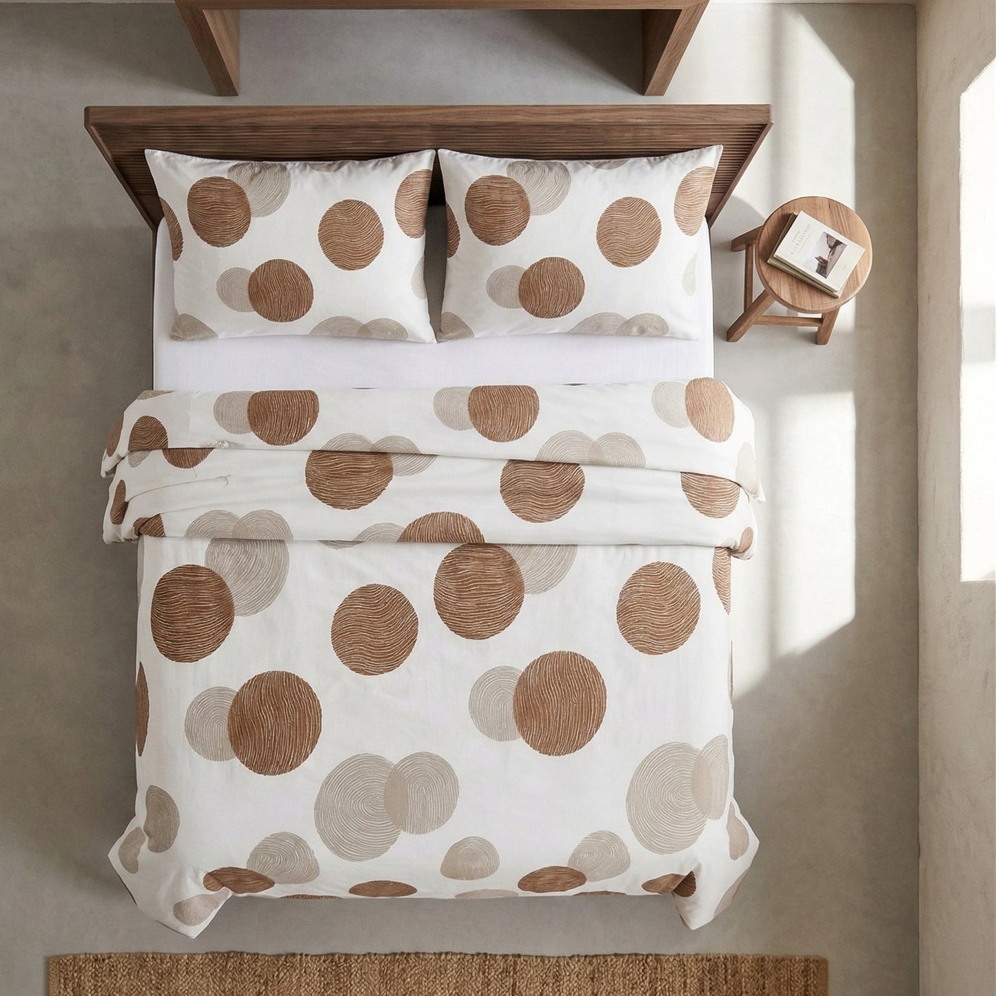 PARURE DE COUETTE POIS