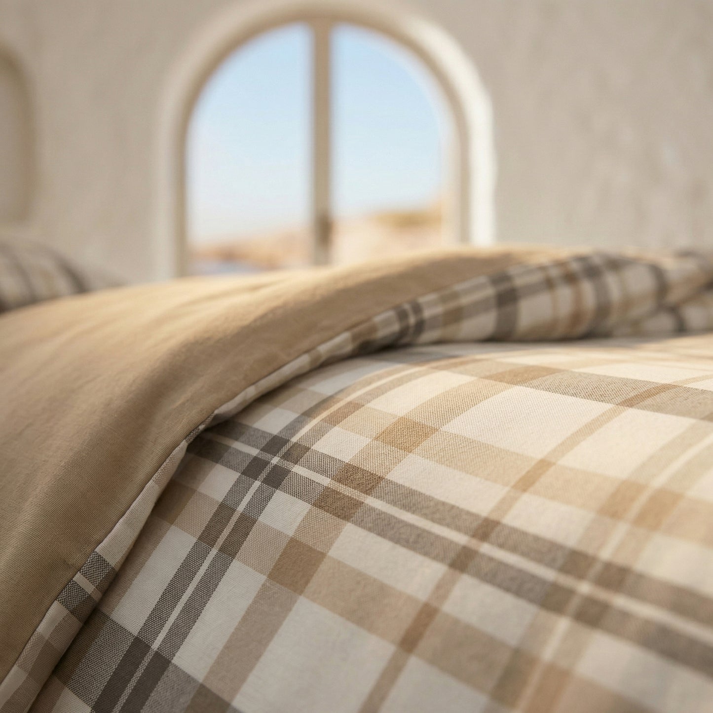 GINGHAM DUVET COVER SET