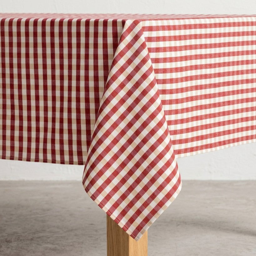 MANTEL ANTIMANCHAS CUADRO VICHY