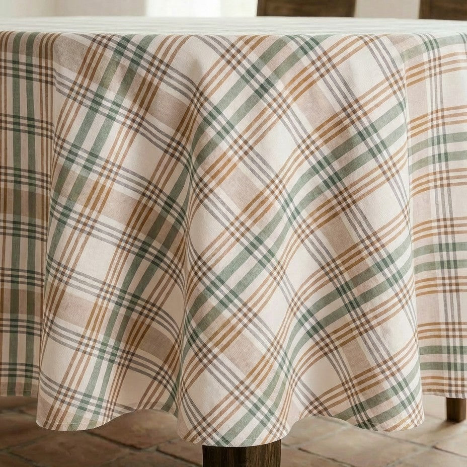 MANTEL ANTIMANCHAS CUADROS