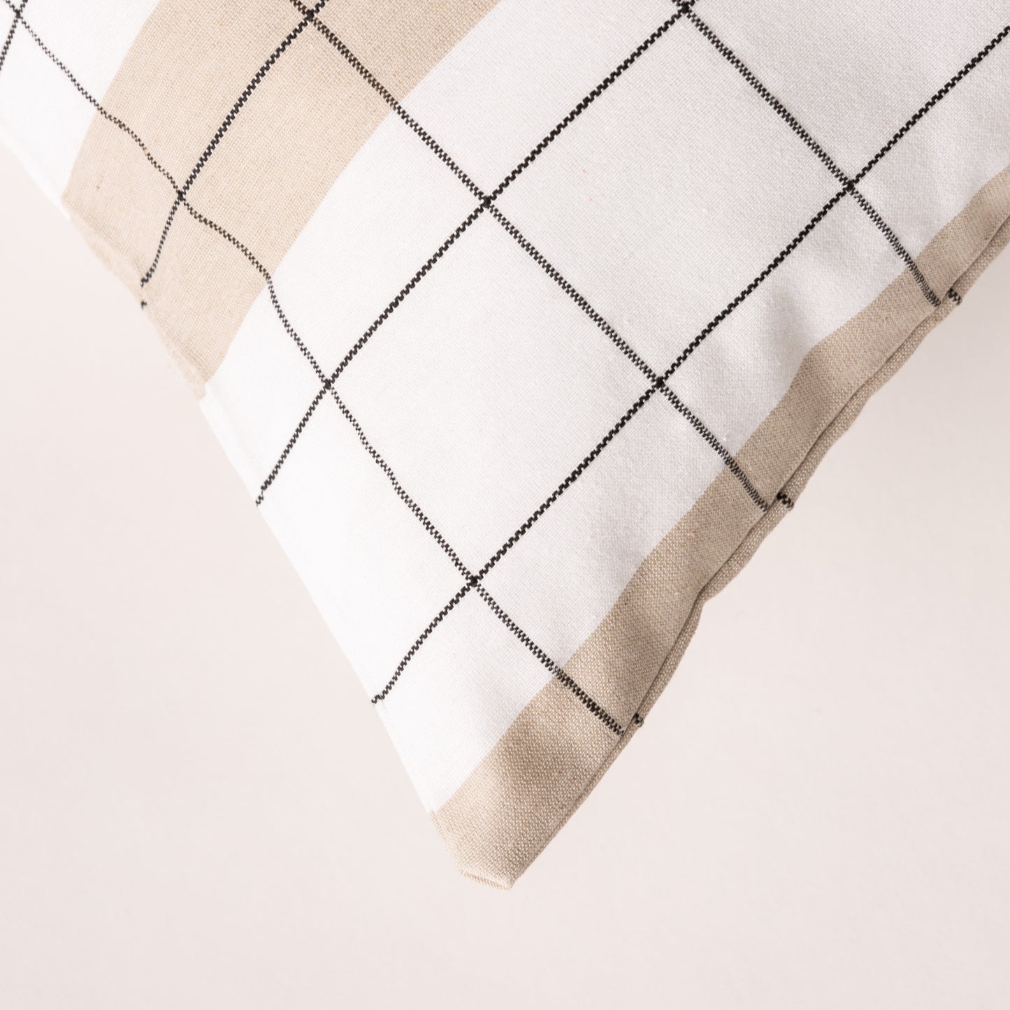 PACK DE 2 HOUSSES DE COUSSIN À CARREAUX EN RELIEF