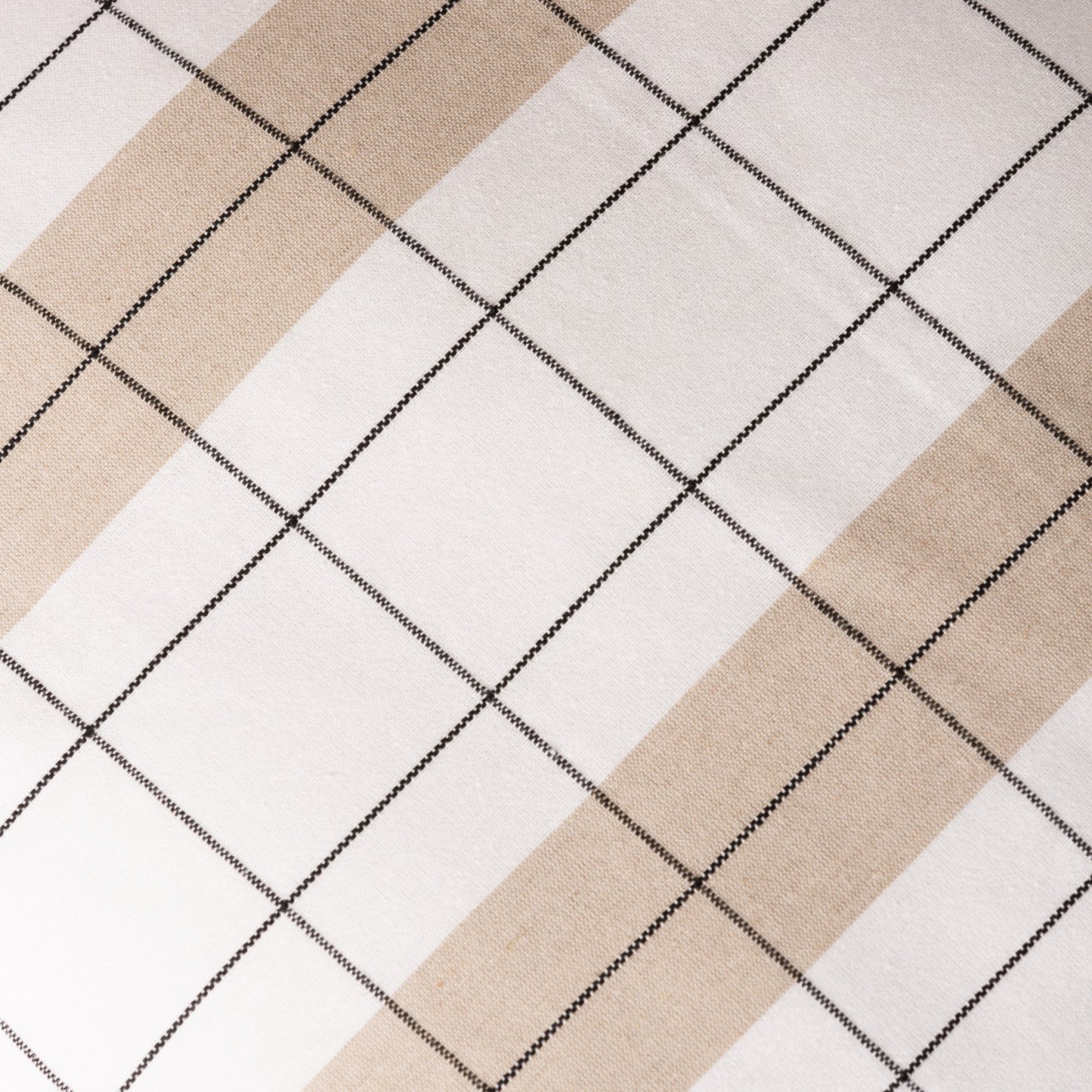 PACK DE 2 HOUSSES DE COUSSIN À CARREAUX EN RELIEF