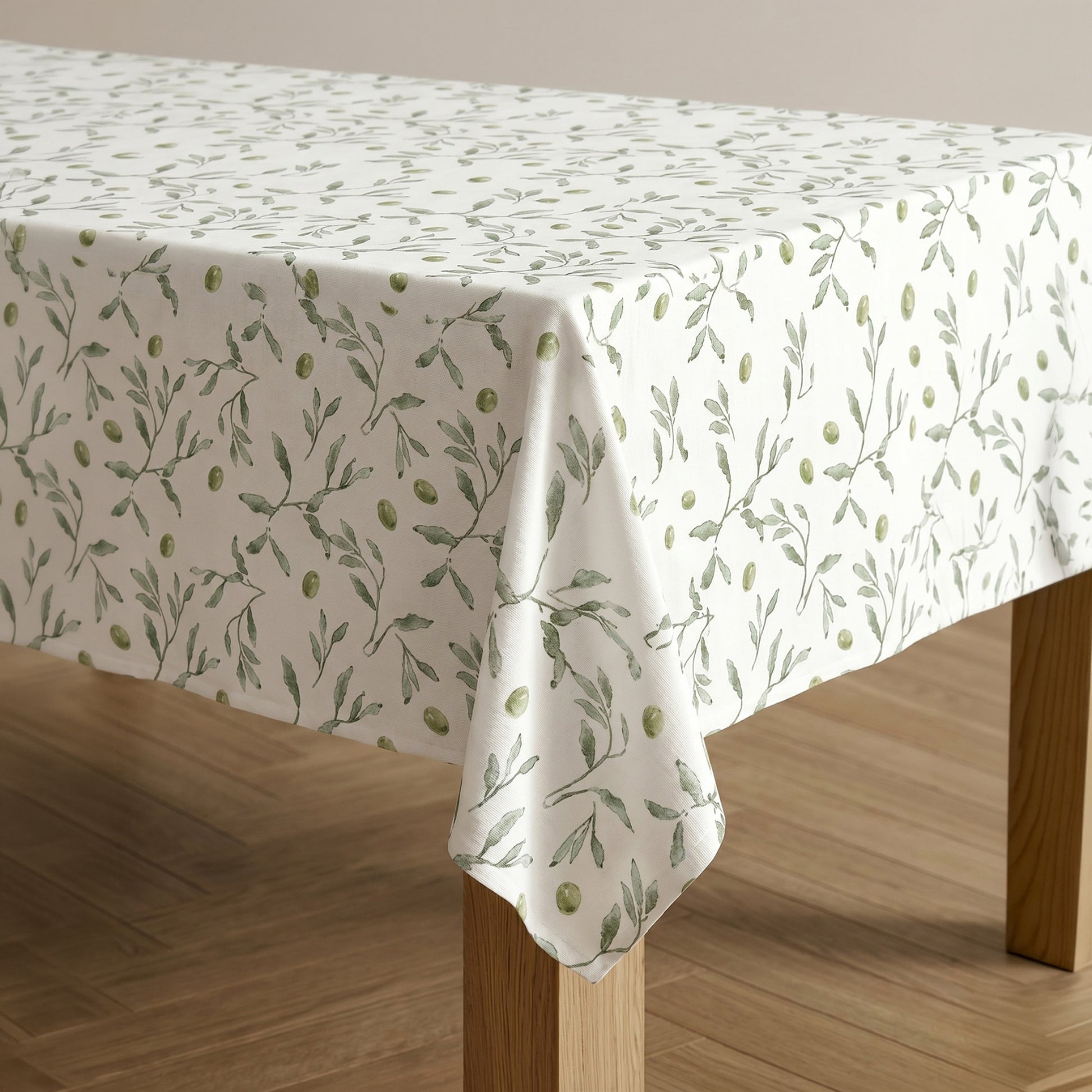 MANTEL ESTAMPADO FLORAL ANTIMANCHAS
