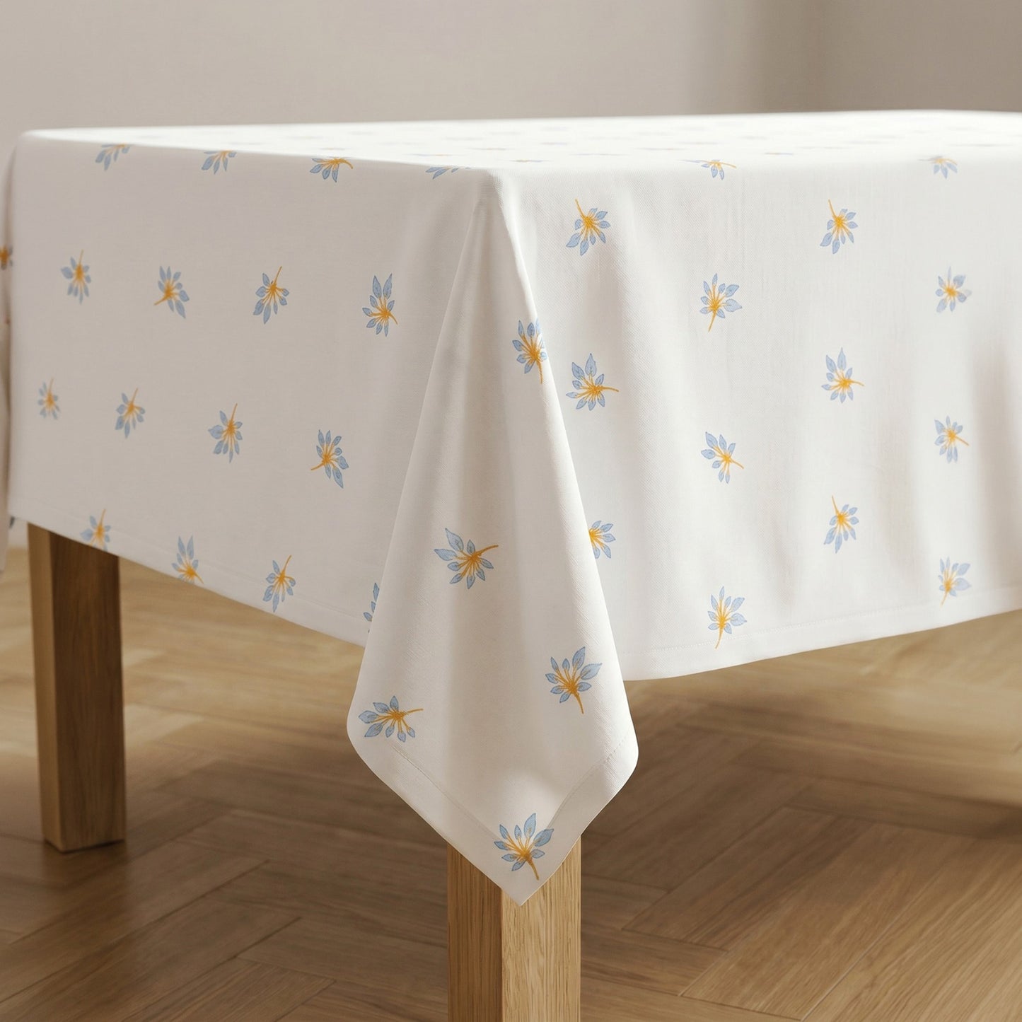 MANTEL ESTAMPADO FLORAL ANTIMANCHAS