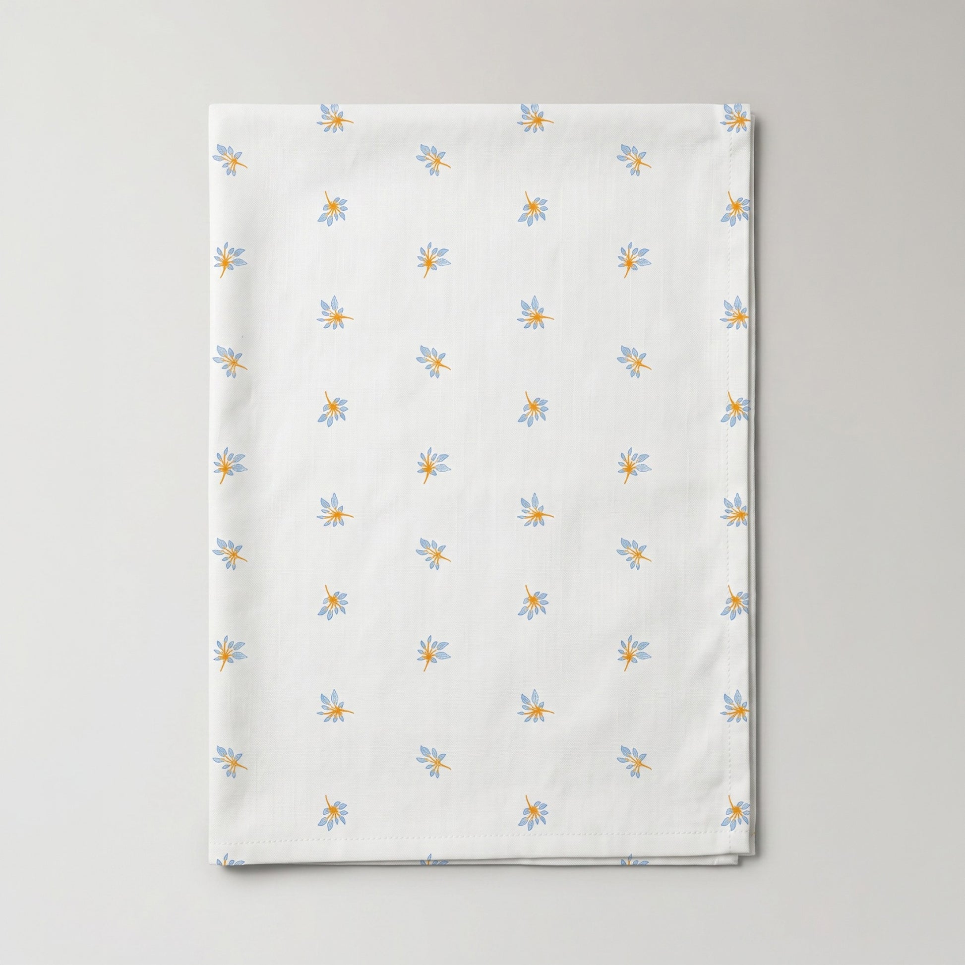 MANTEL ESTAMPADO FLORAL ANTIMANCHAS