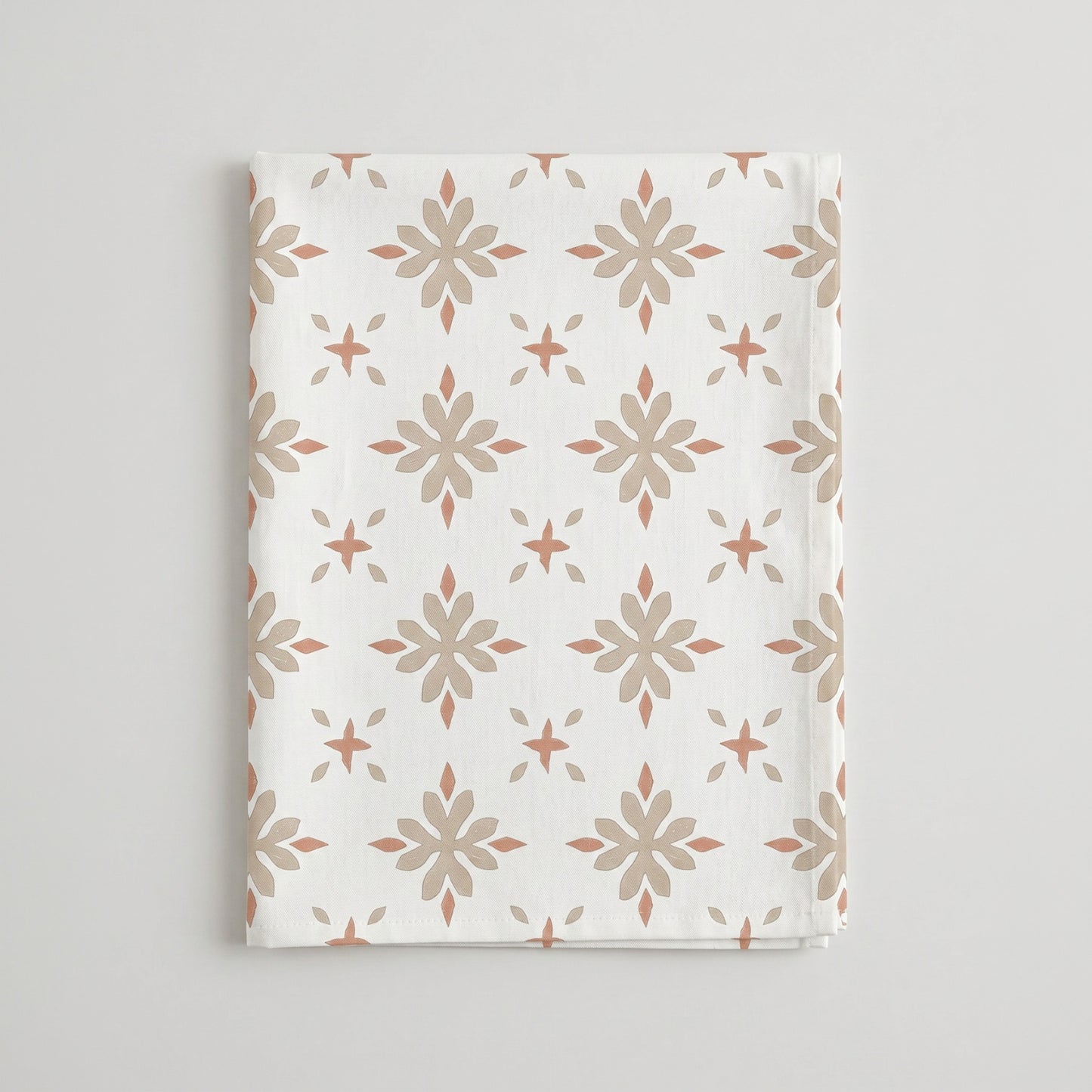 MANTEL ESTAMPADO FLORAL ANTIMANCHAS