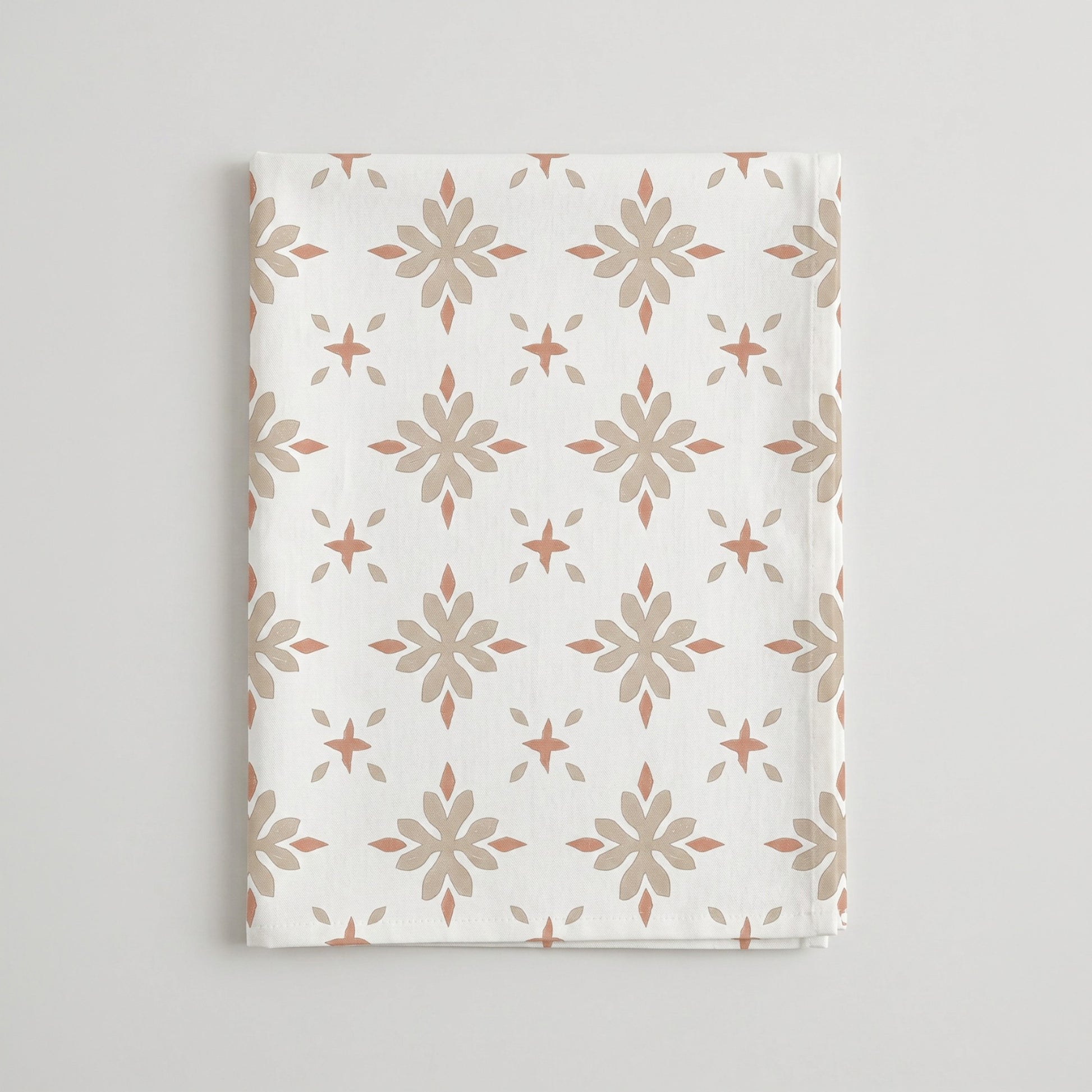 MANTEL ESTAMPADO FLORAL ANTIMANCHAS