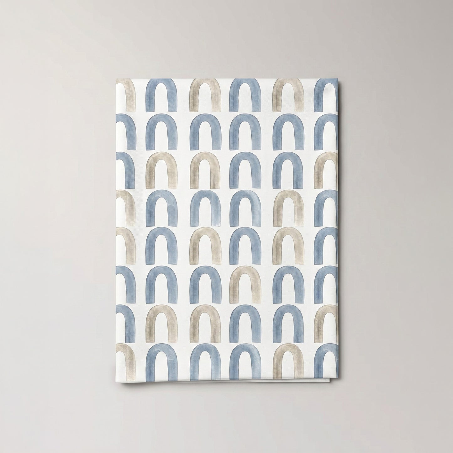 MANTEL ESTAMPADO ARCOS ANTIMANCHAS