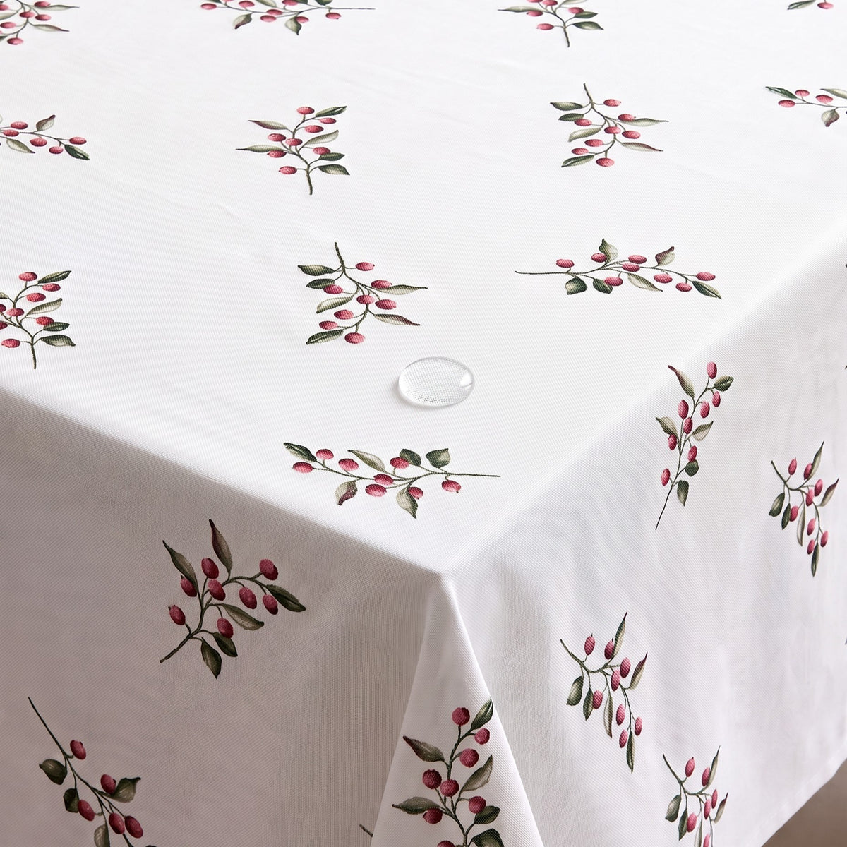 MANTEL ANTIMANCHAS ESTAMPADO FLORAL