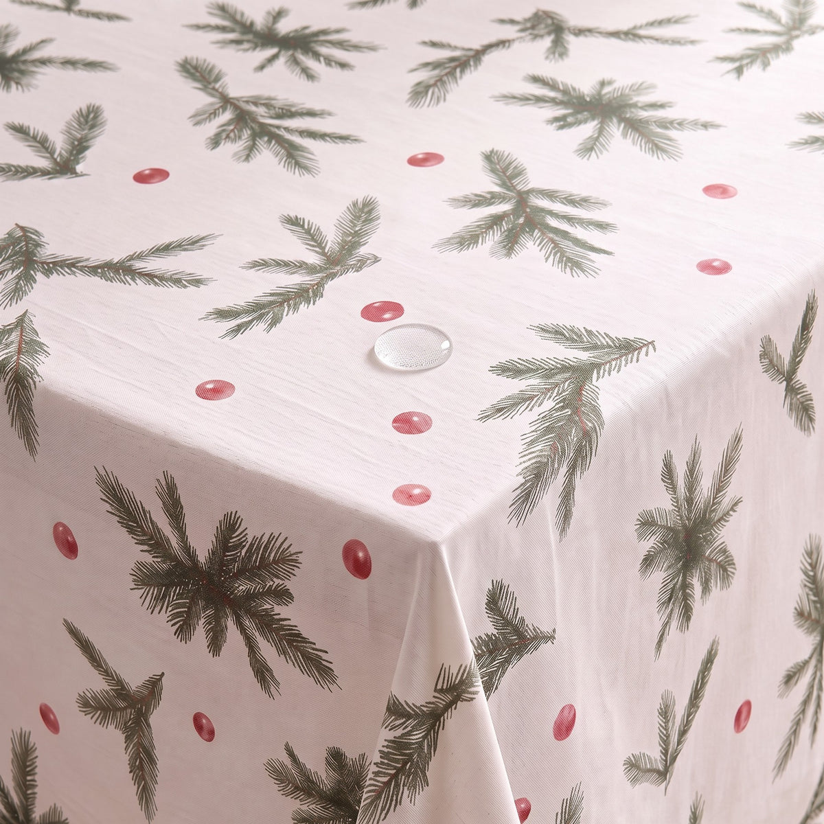 MANTEL ANTIMANCHAS ESTAMPADO FLORAL