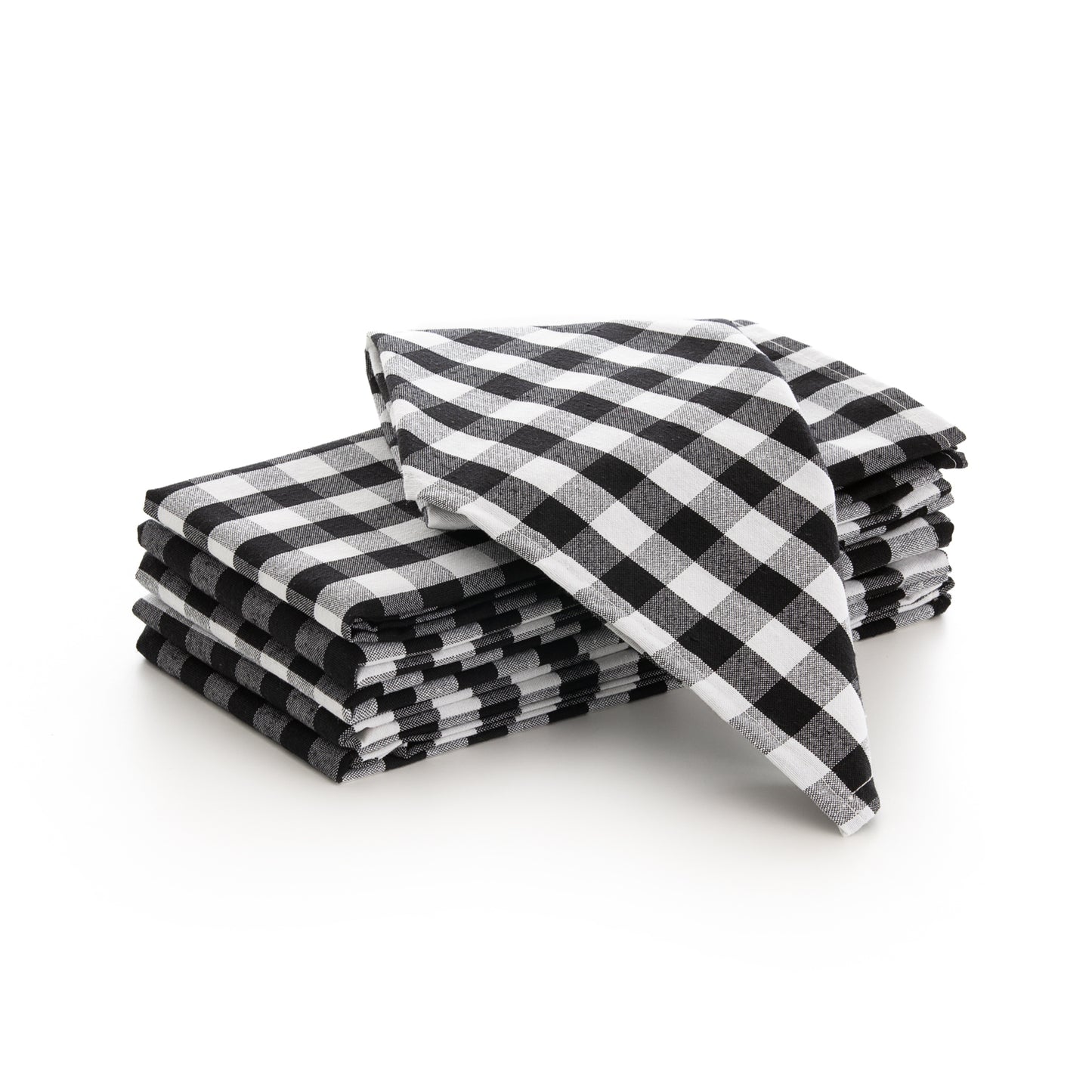 PACK 6 SERVILLETAS CUADROS VICHY