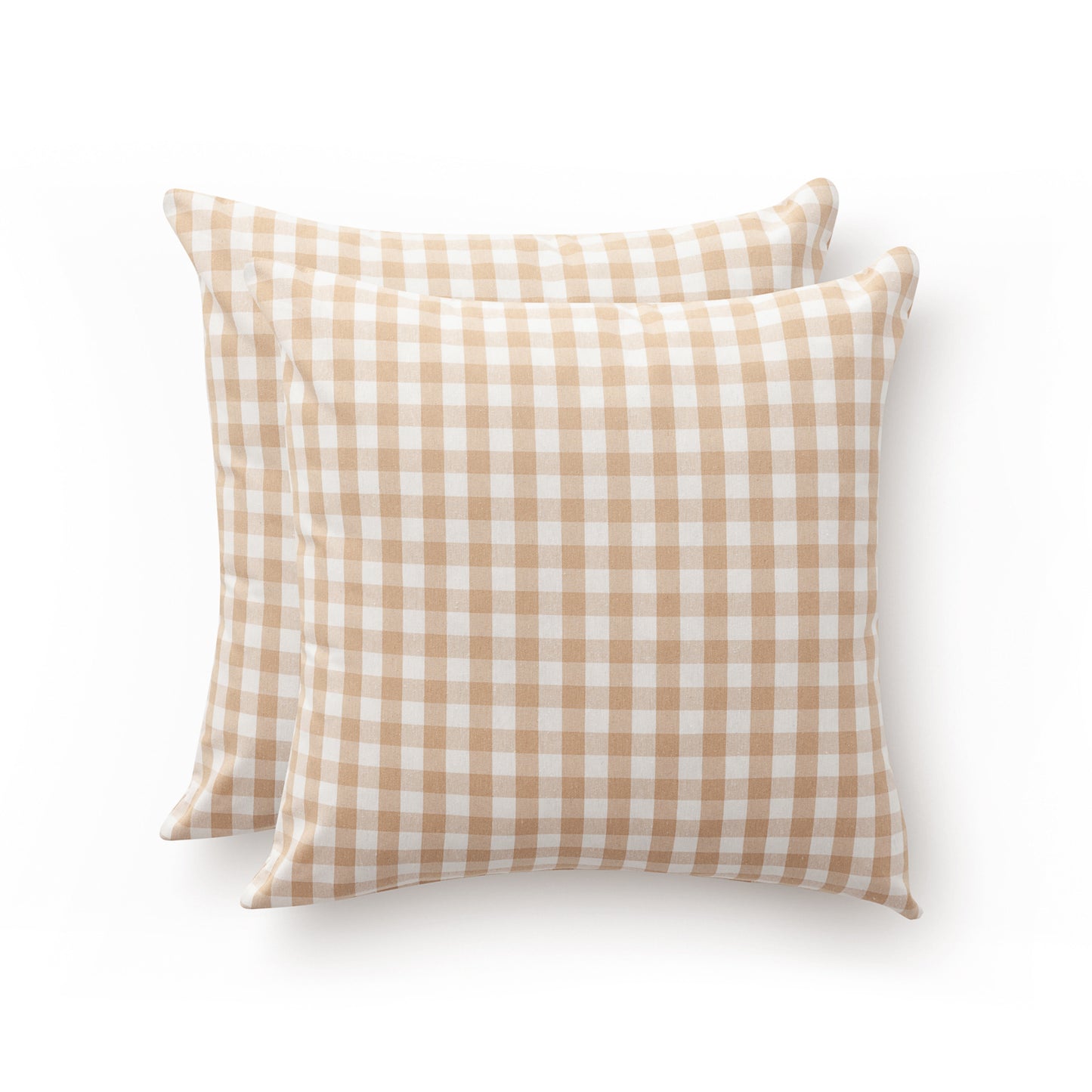 PACK 2 HOUSSES DE COUSSIN VICHY