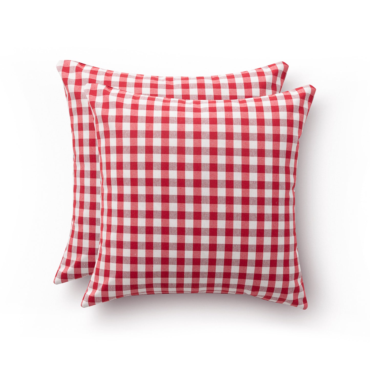 PACK 2 HOUSSES DE COUSSIN VICHY