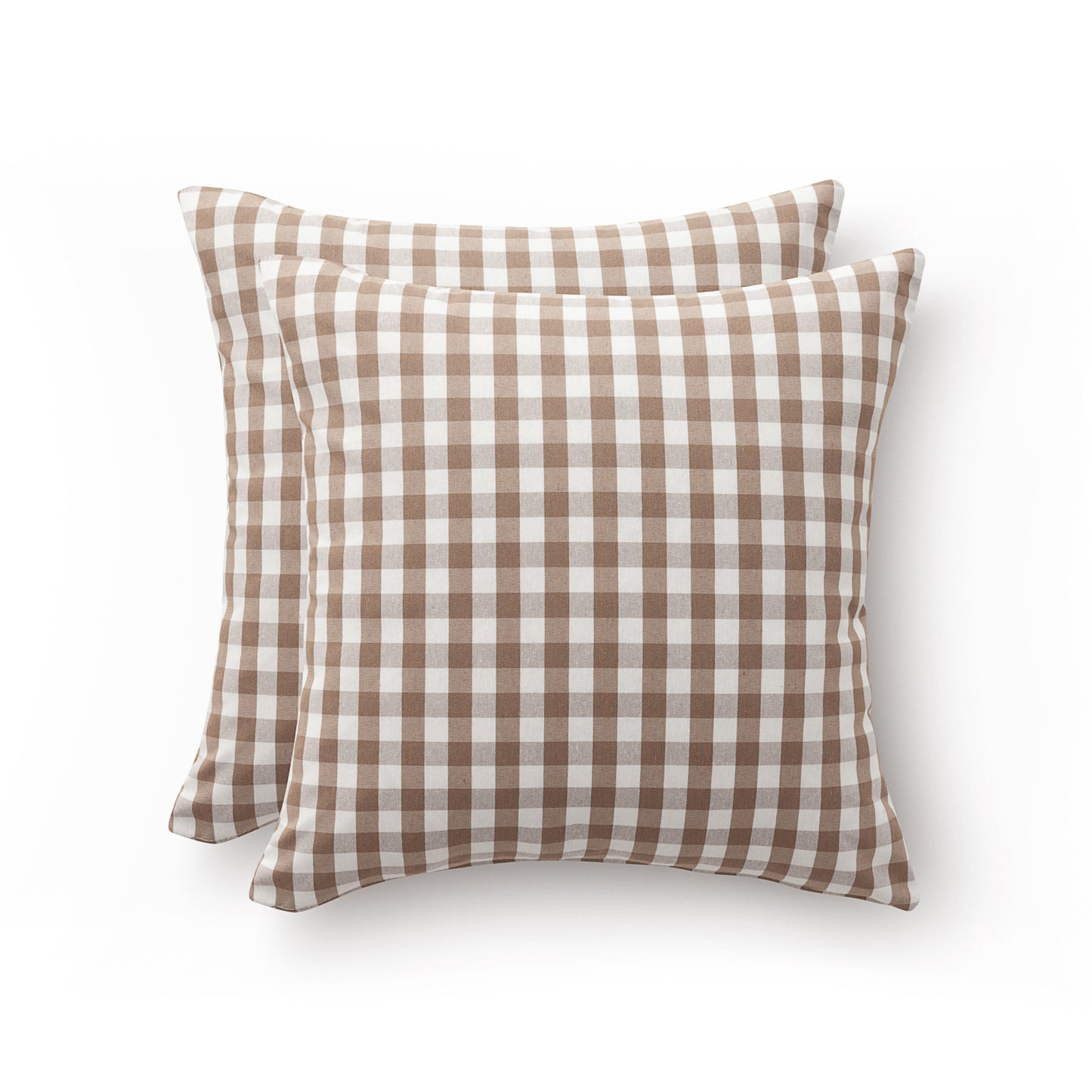 PACK 2 HOUSSES DE COUSSIN VICHY