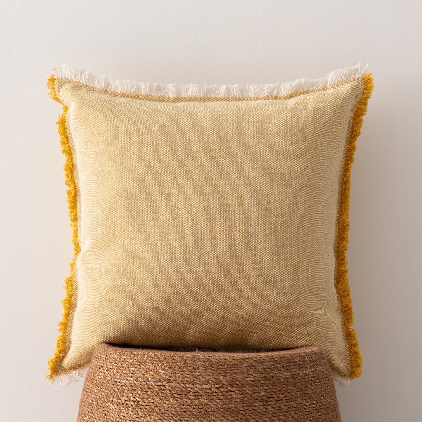 PACK 2 HOUSSES DE COUSSIN À FRANGES
