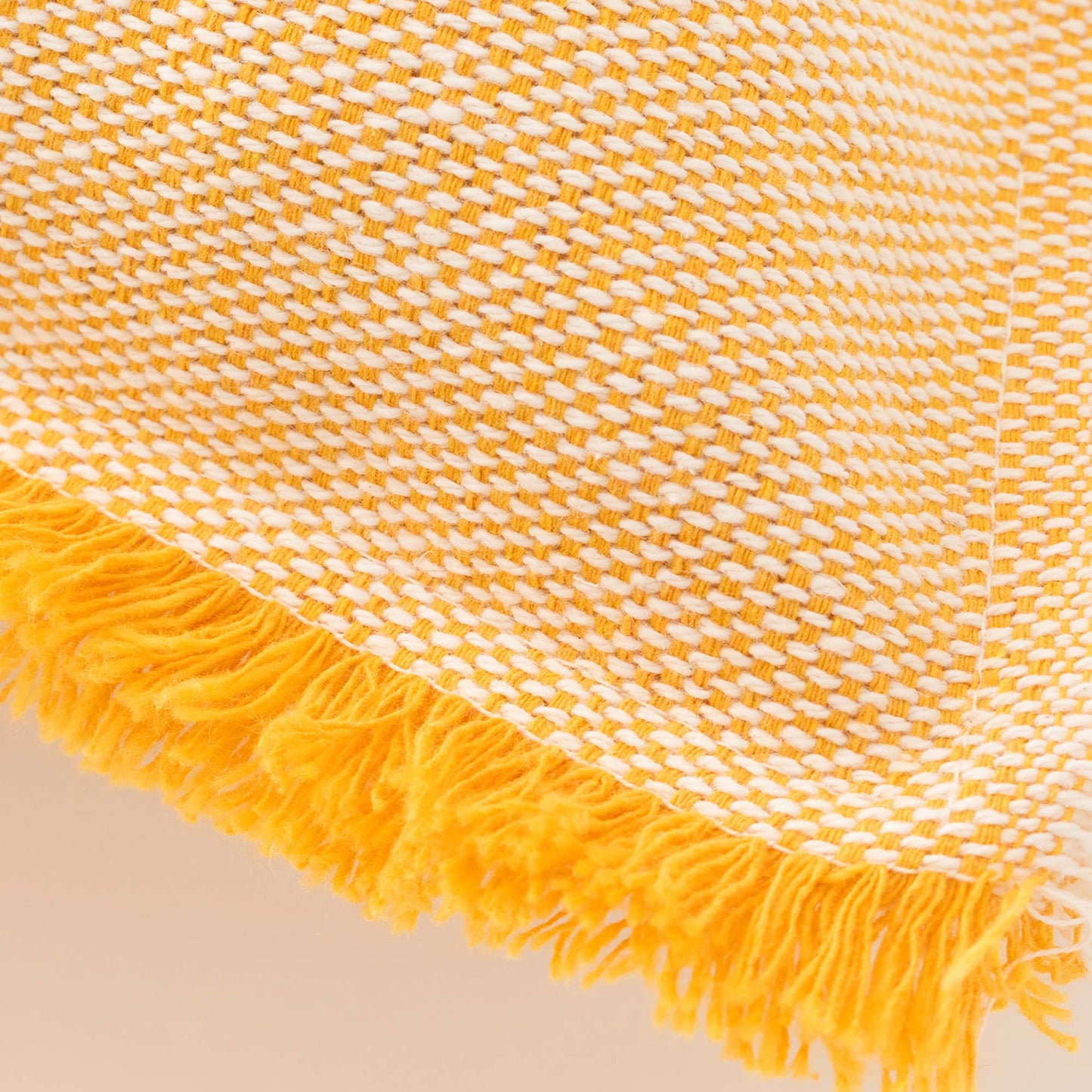 PACK 2 HOUSSES DE COUSSIN À FRANGES