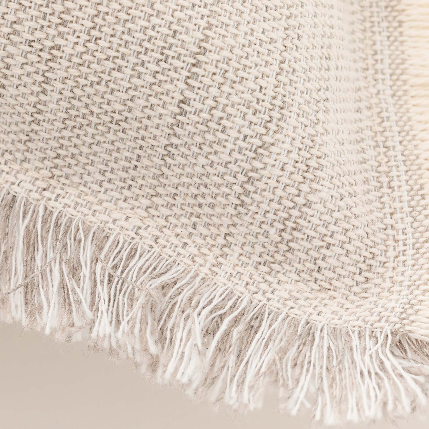 PACK 2 HOUSSES DE COUSSIN À FRANGES