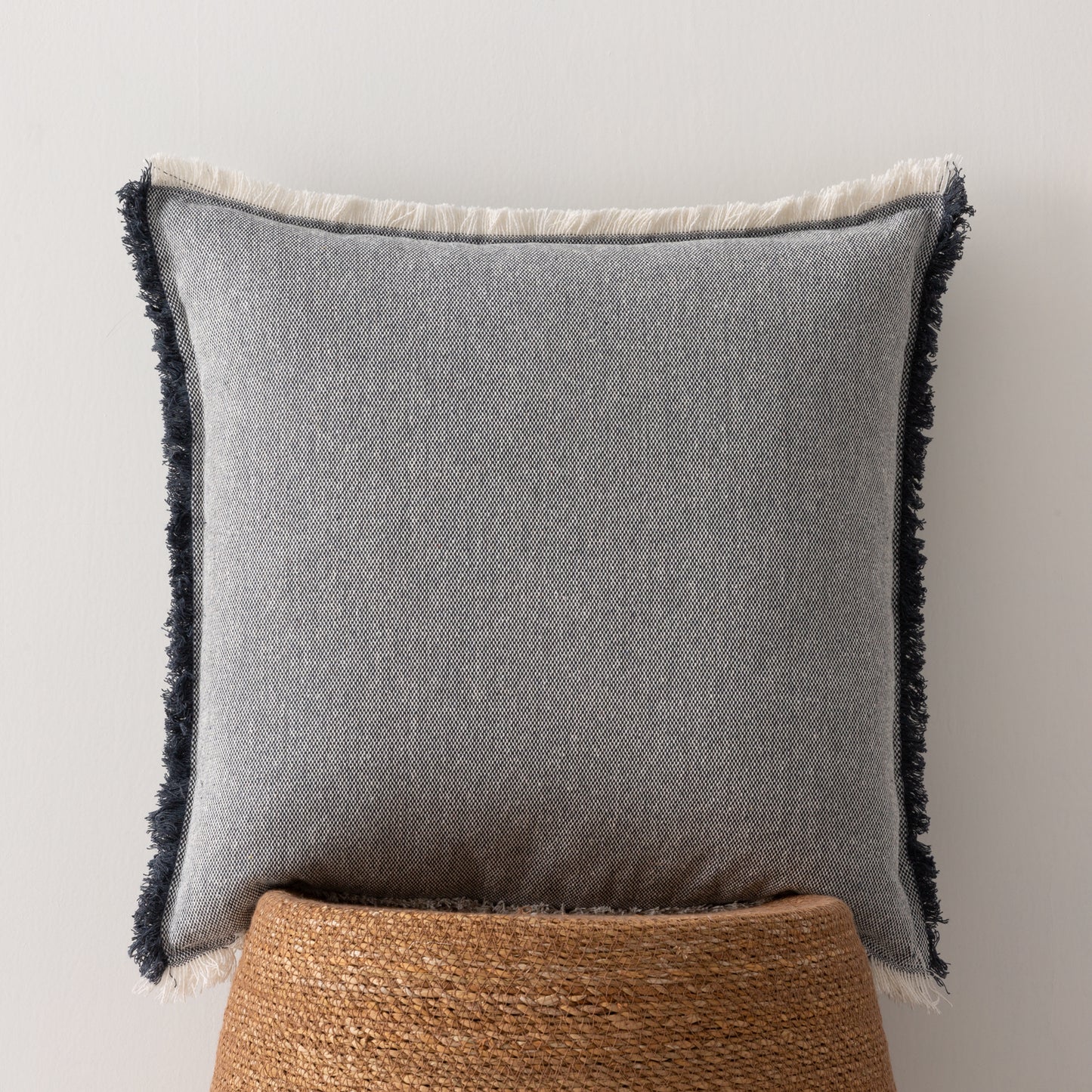 PACK 2 HOUSSES DE COUSSIN À FRANGES