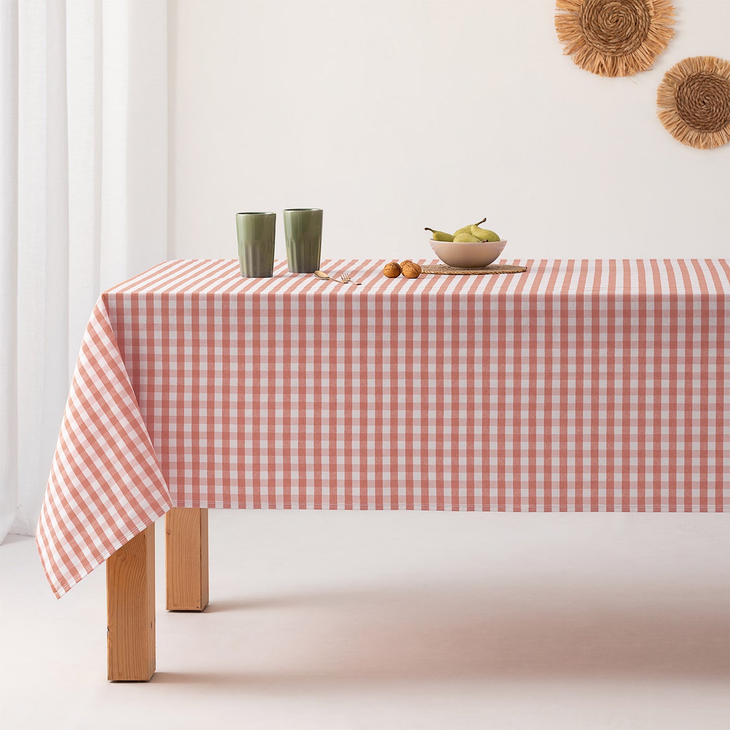 MANTEL ANTIMANCHAS VICHY