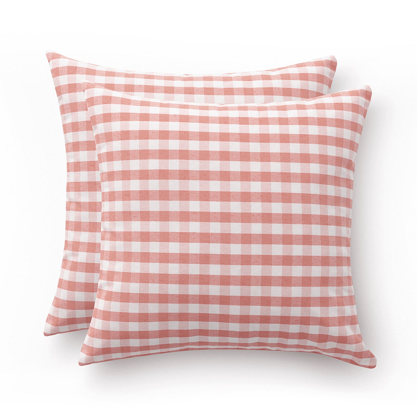 PACK 2 HOUSSES DE COUSSIN VICHY