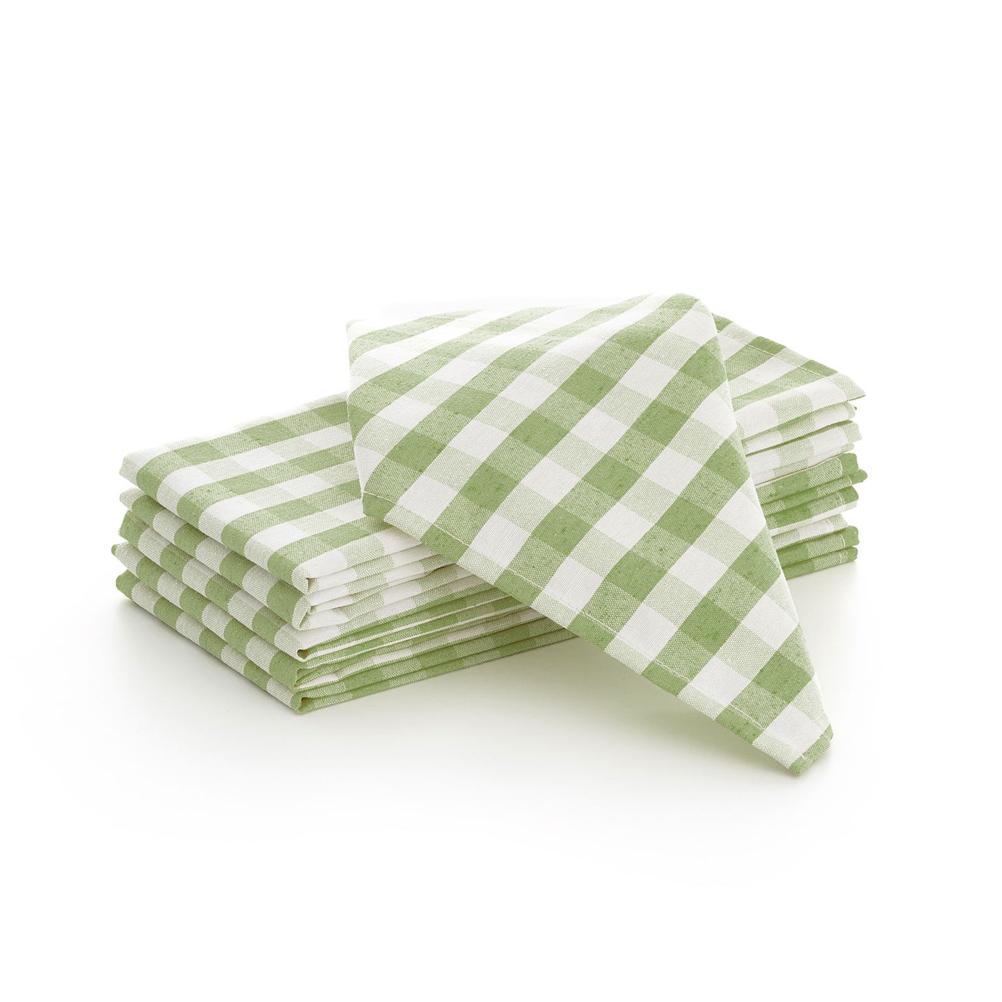 PACK 6 SERVILLETAS CUADROS VICHY