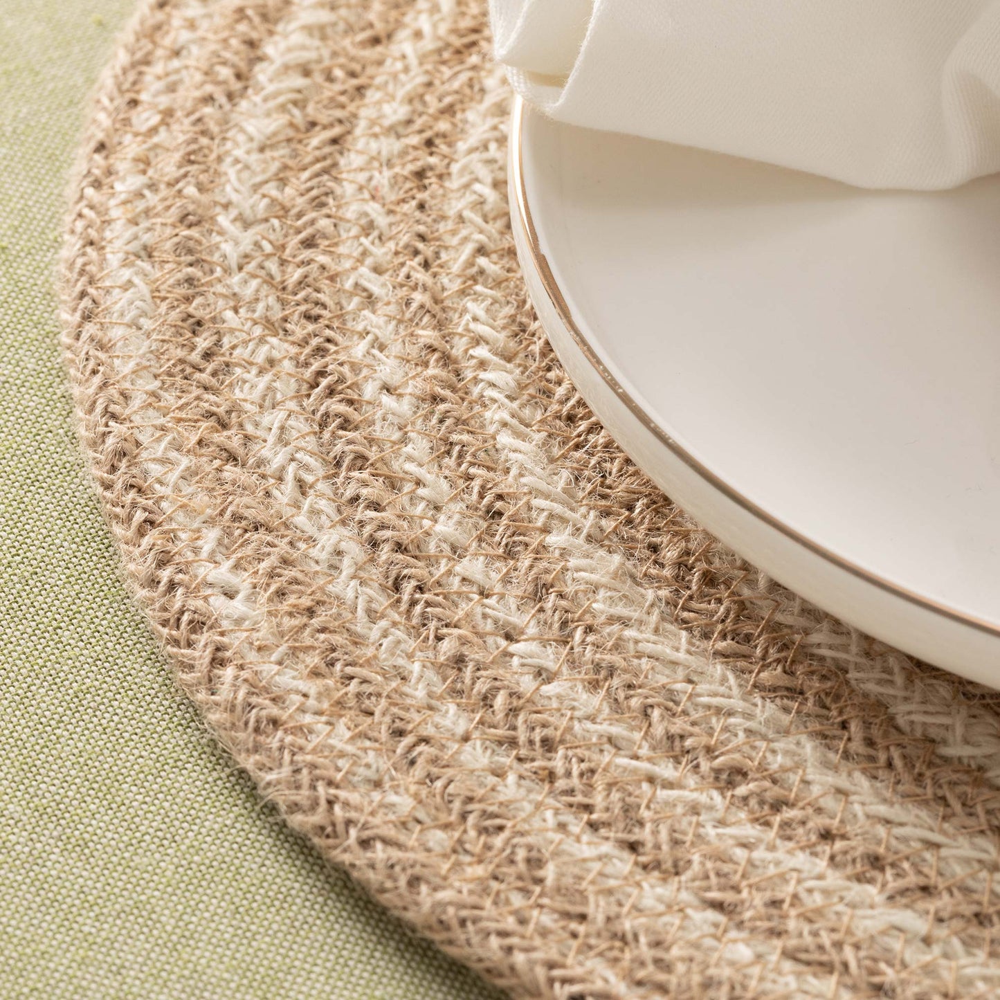 LOT SOUS-PLAT EN JUTE