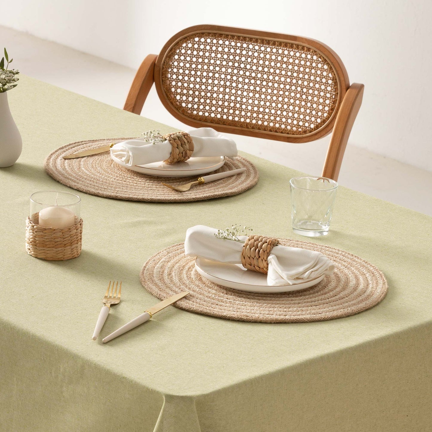 LOT SOUS-PLAT EN JUTE
