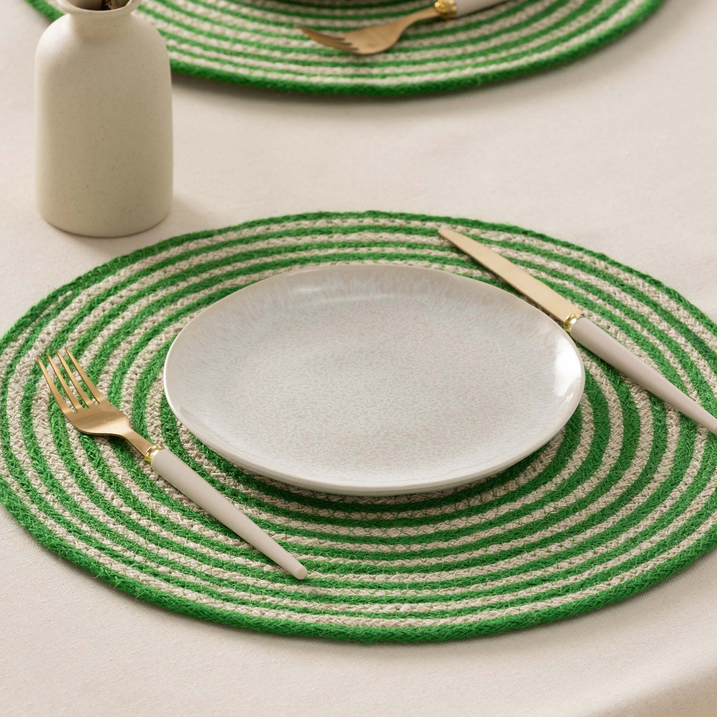 LOT SOUS-PLAT EN JUTE