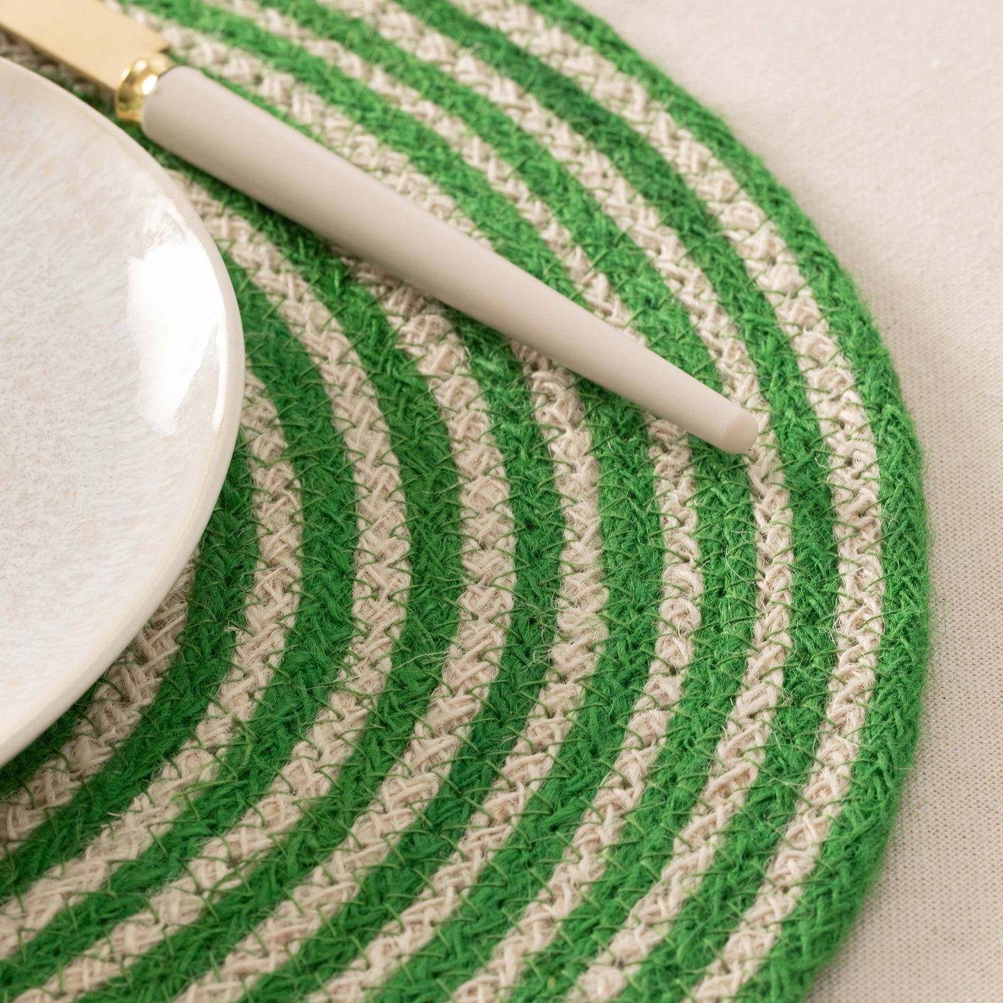 LOT SOUS-PLAT EN JUTE