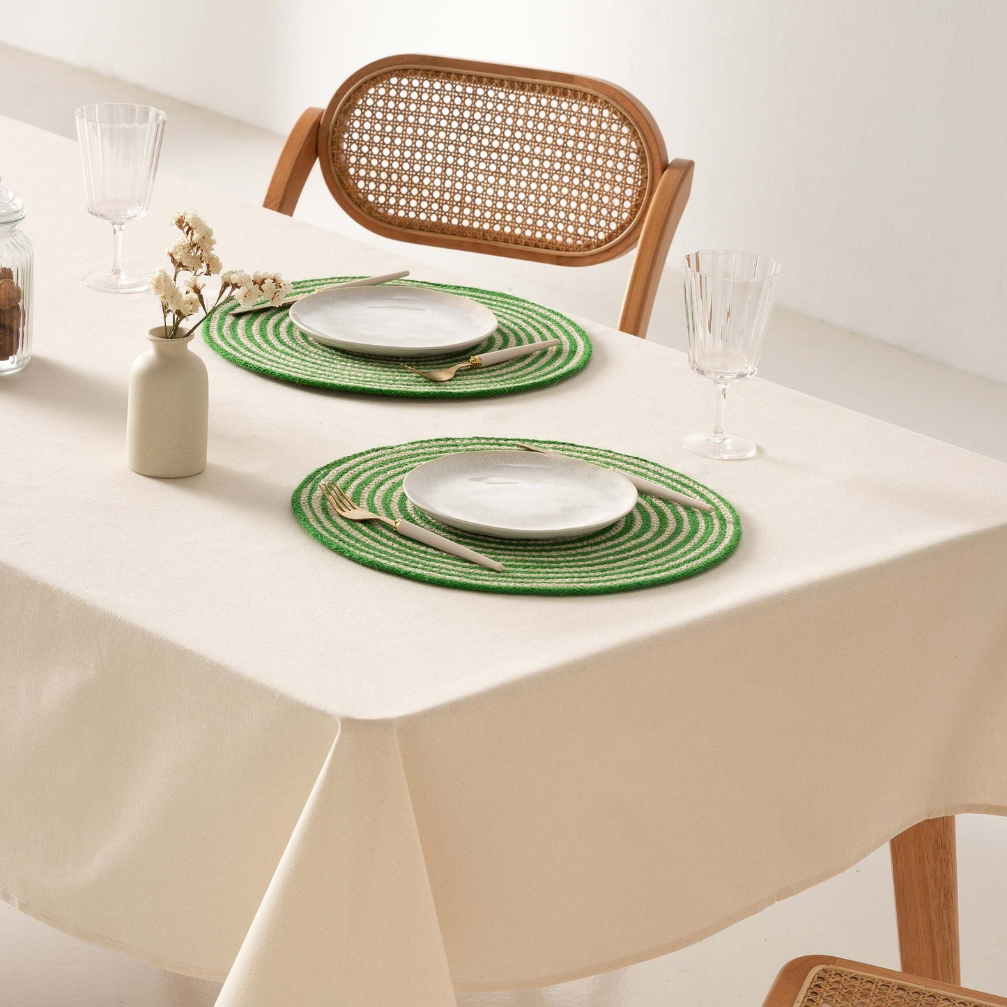 LOT SOUS-PLAT EN JUTE