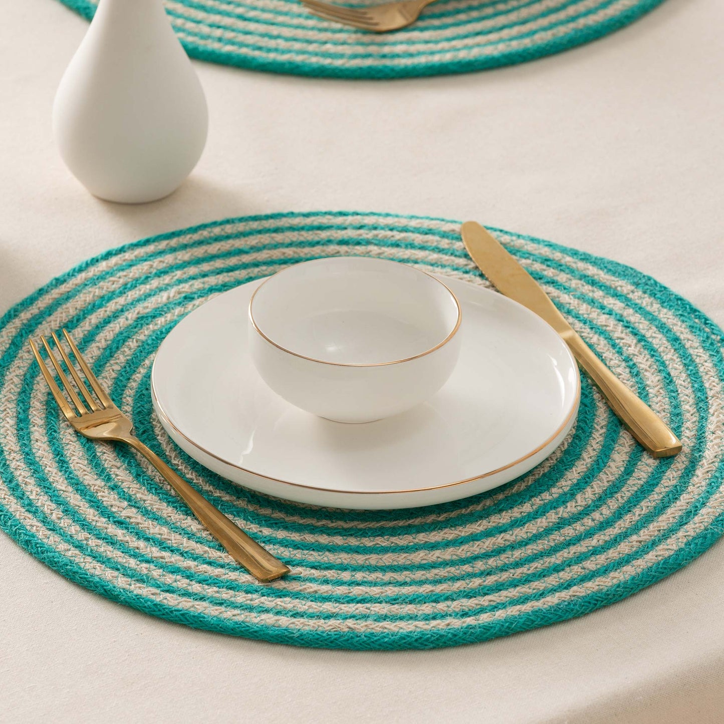 LOT SOUS-PLAT EN JUTE