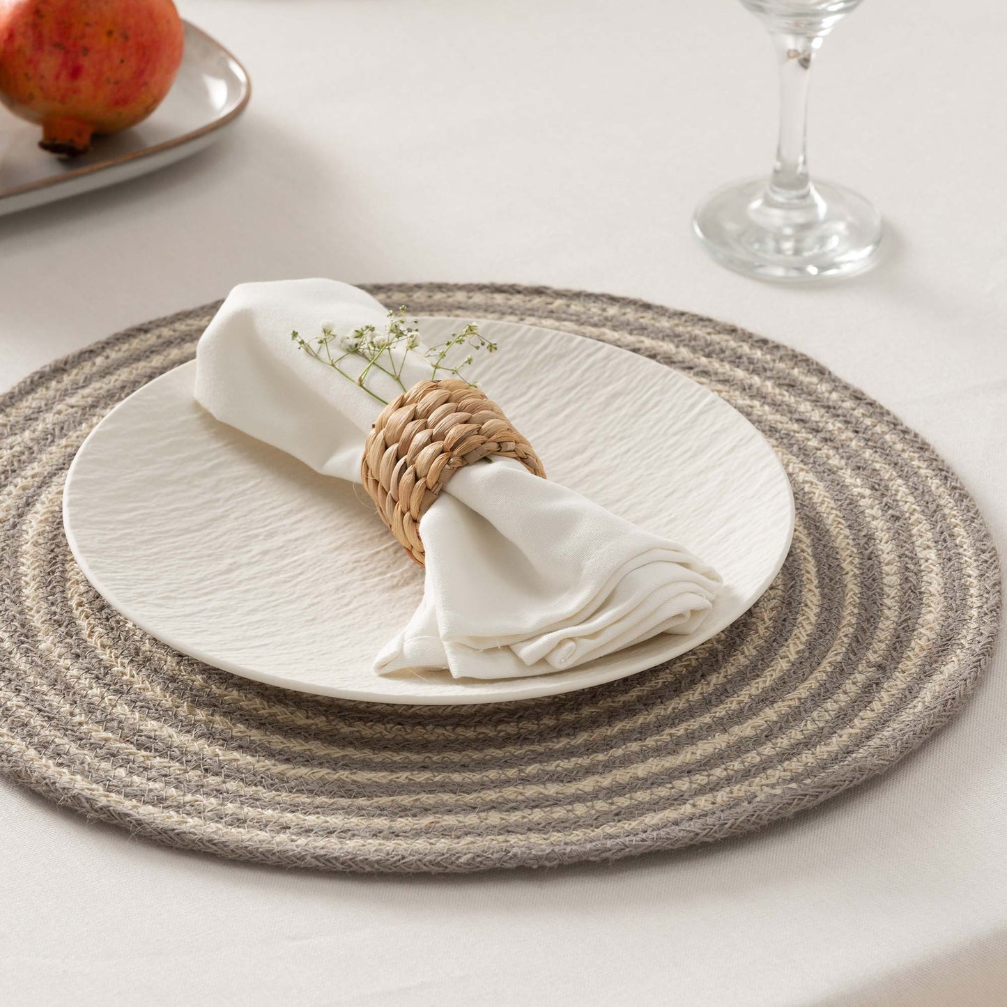 LOT SOUS-PLAT EN JUTE
