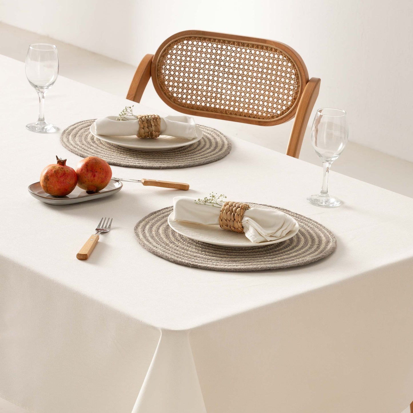 LOT SOUS-PLAT EN JUTE