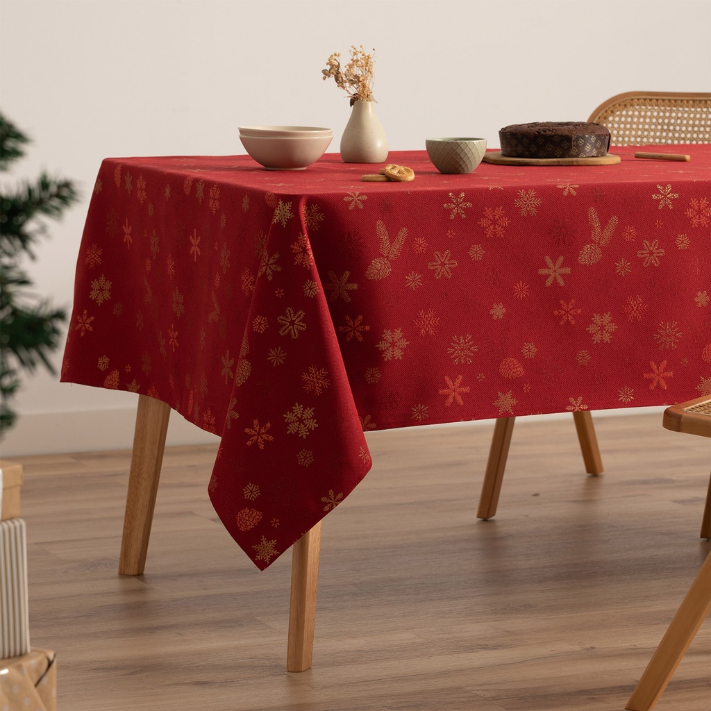 MANTELES NAVIDAD JACQUARD