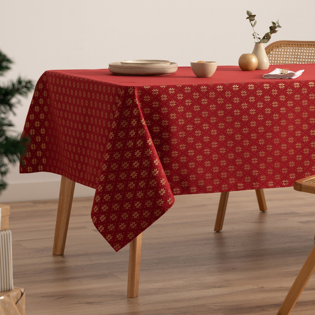 MANTELES NAVIDAD JACQUARD