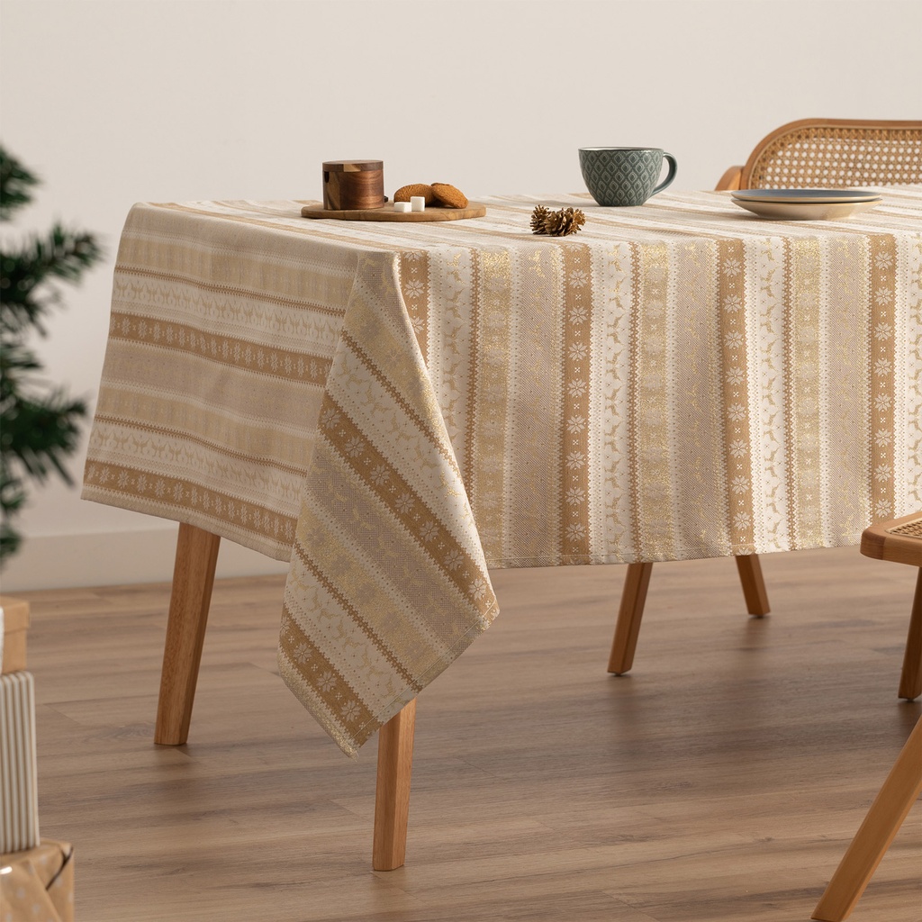 MANTELES NAVIDAD JACQUARD