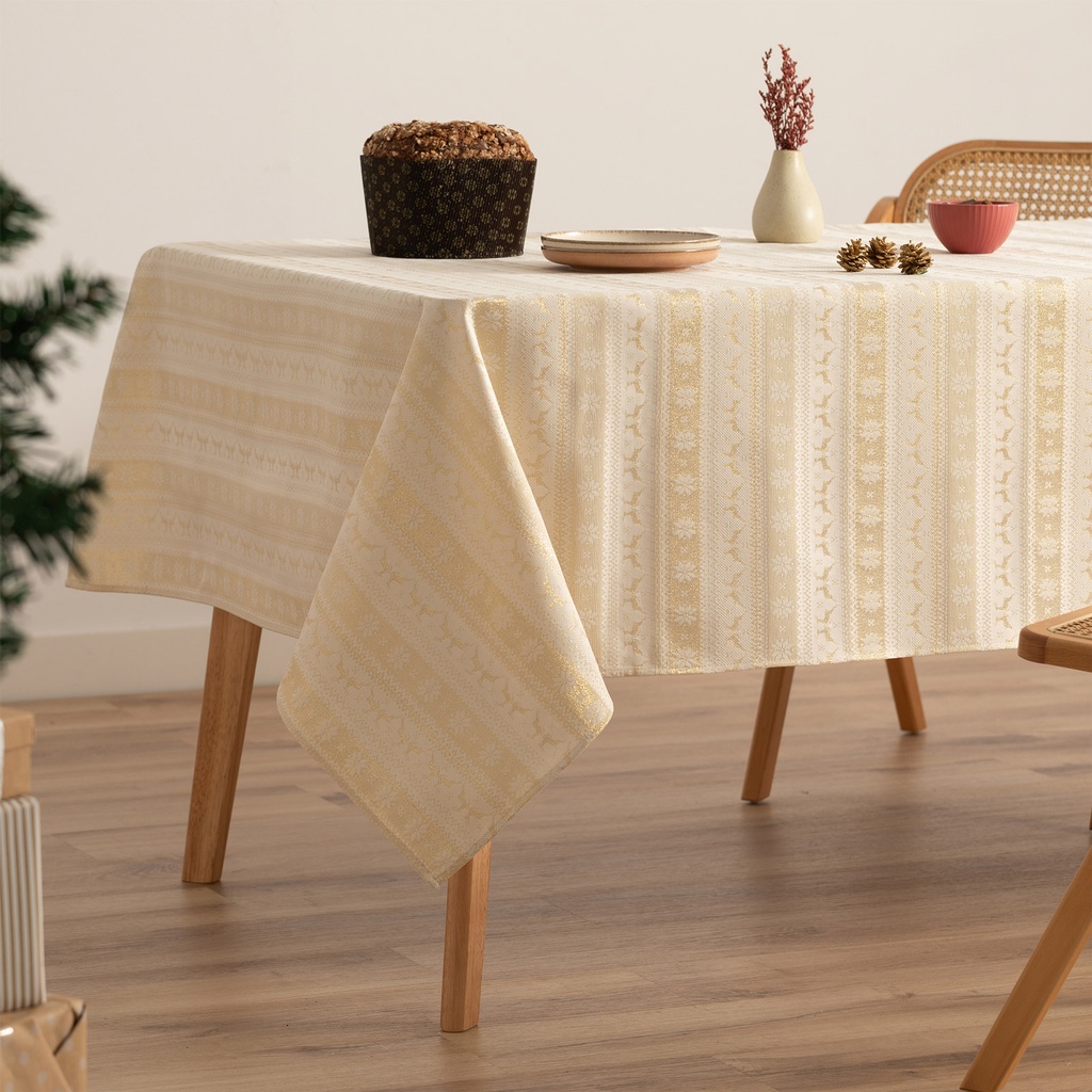 MANTELES NAVIDAD JACQUARD