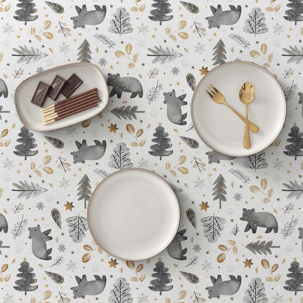 MANTEL NAVIDAD ESTAMPADO